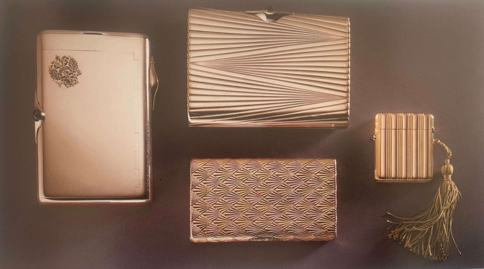 Fabergé | Karen Farrington | Book | Russian | Overview | Eggs | Stone Carving | Cigarette Cases | Jewelry | Bell Pushes | 1999 photo buy