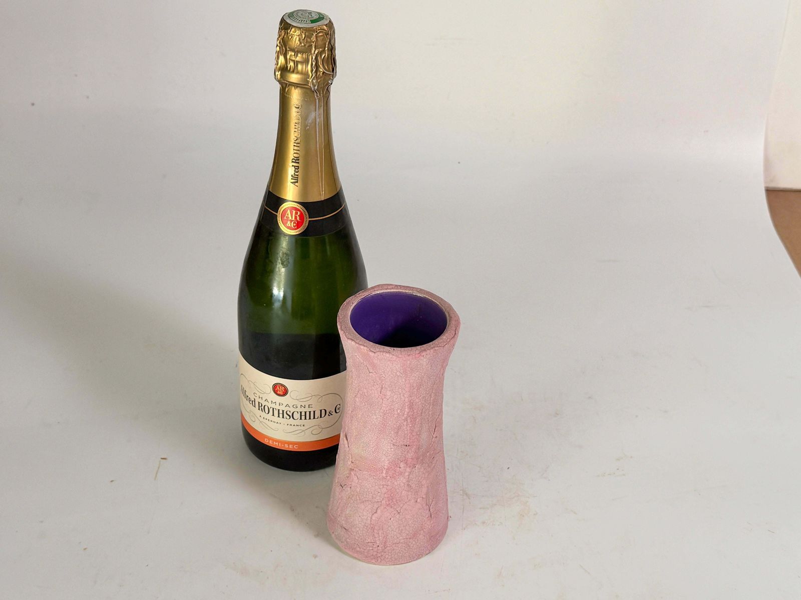 Vase In Enameled Ceramic By Gilbert Valentin, 1950s Vallauris Signed photo furniture