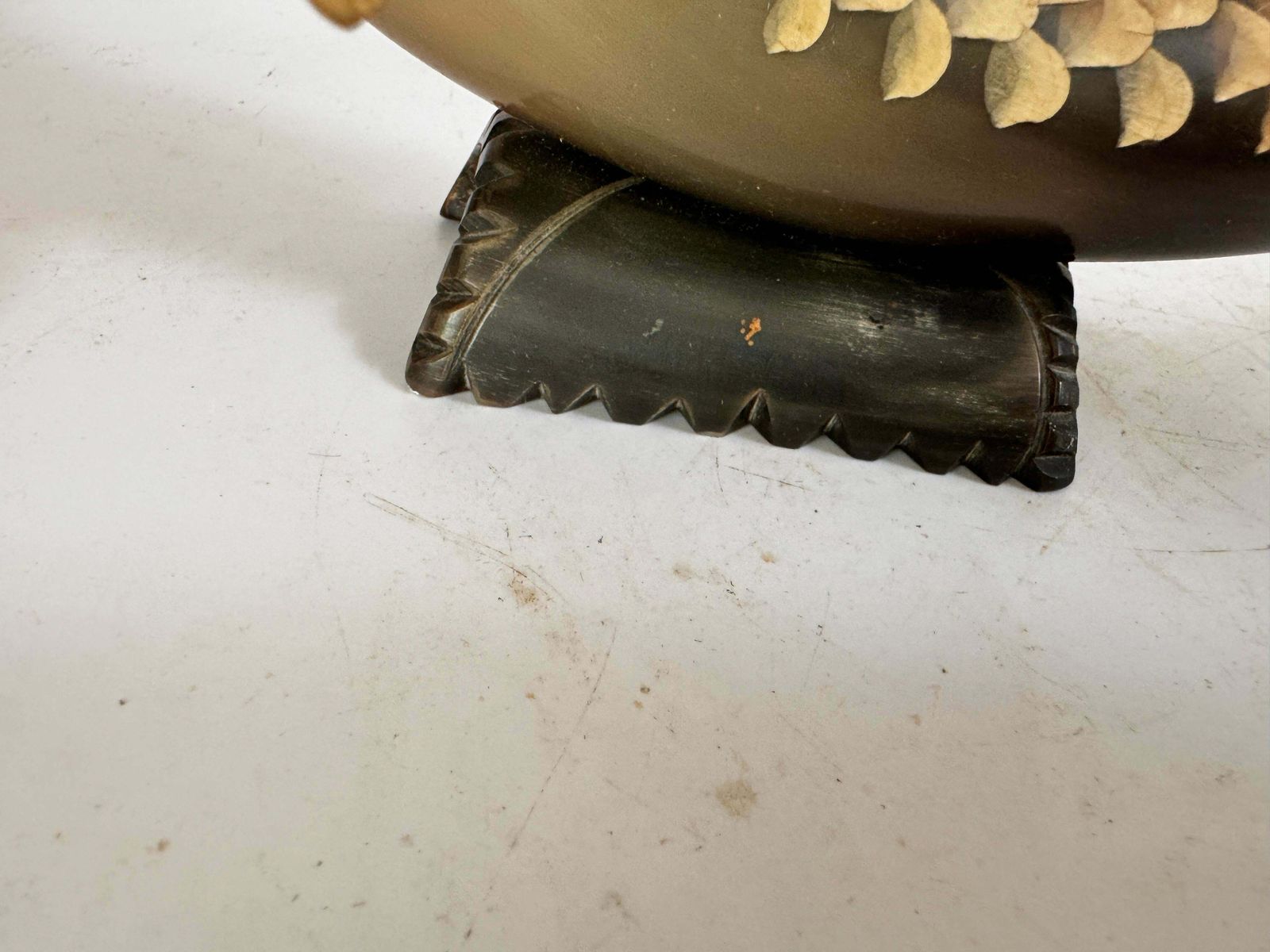 photo furniture Horn Sculpture Representing A Fish Mid Century  France 20th Century