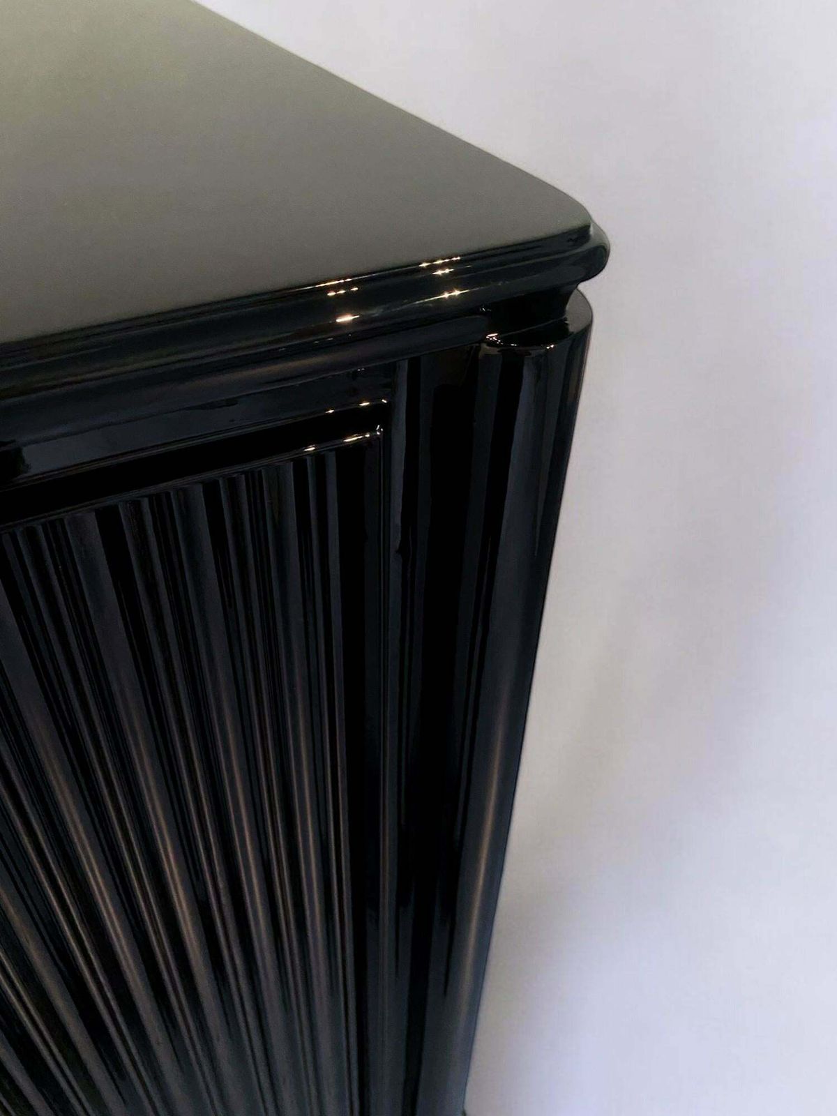 photo buy Italian Mid Century Black Lacquered Sideboard By Osvaldo Borsani, 1950s