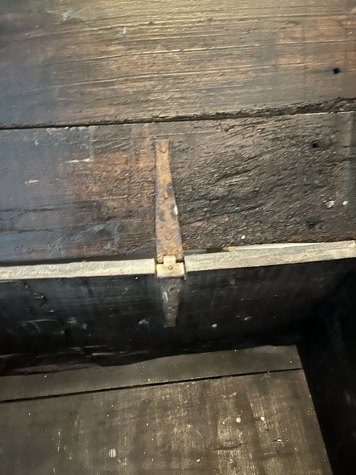 Late 18th Early 19th Century Oak Carved French Coffer. Beautifully Hand Carved Front And Of Solid Construction photo vinterior