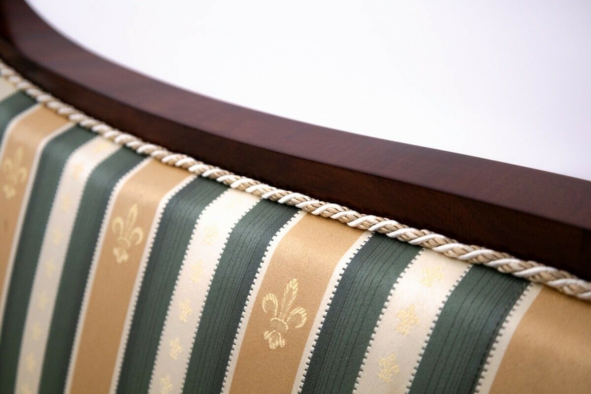 Biedermeier Sofa, Northern Europe, Circa 1860. After Renovation photo vintage