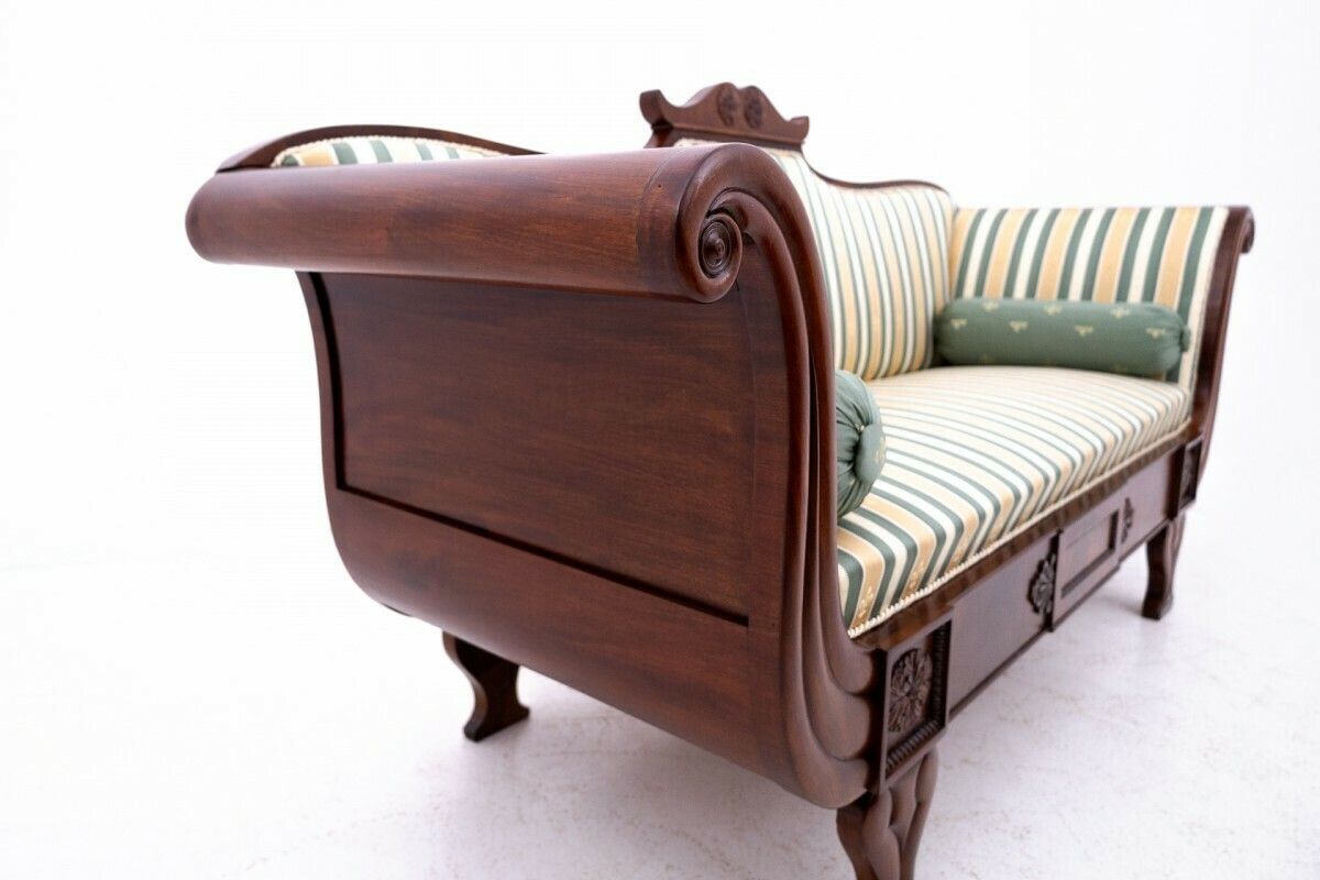 1715.0 Biedermeier Sofa, Northern Europe, Circa 1860. After Renovation photo