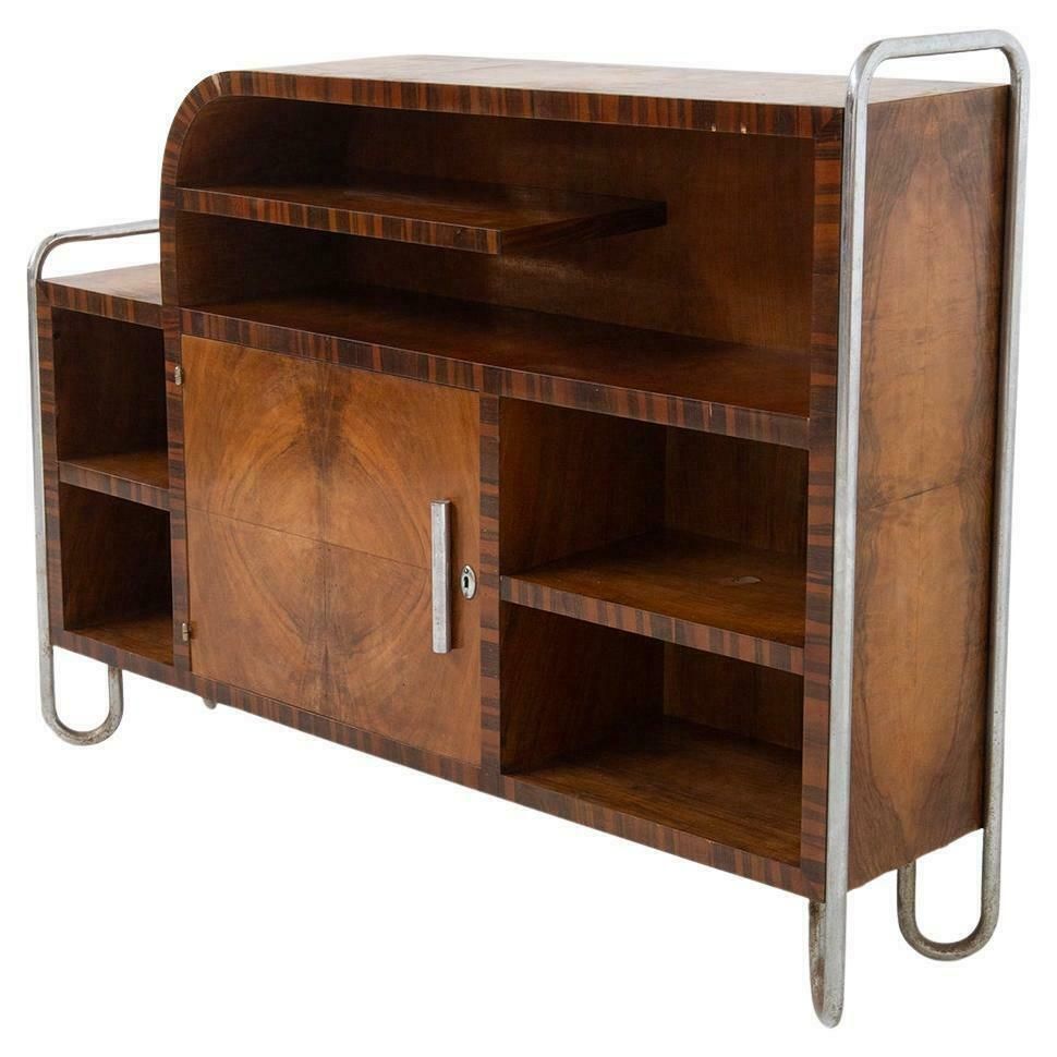 Bauhaus Briar Wood Sideboard In Hynek Gottwald Style