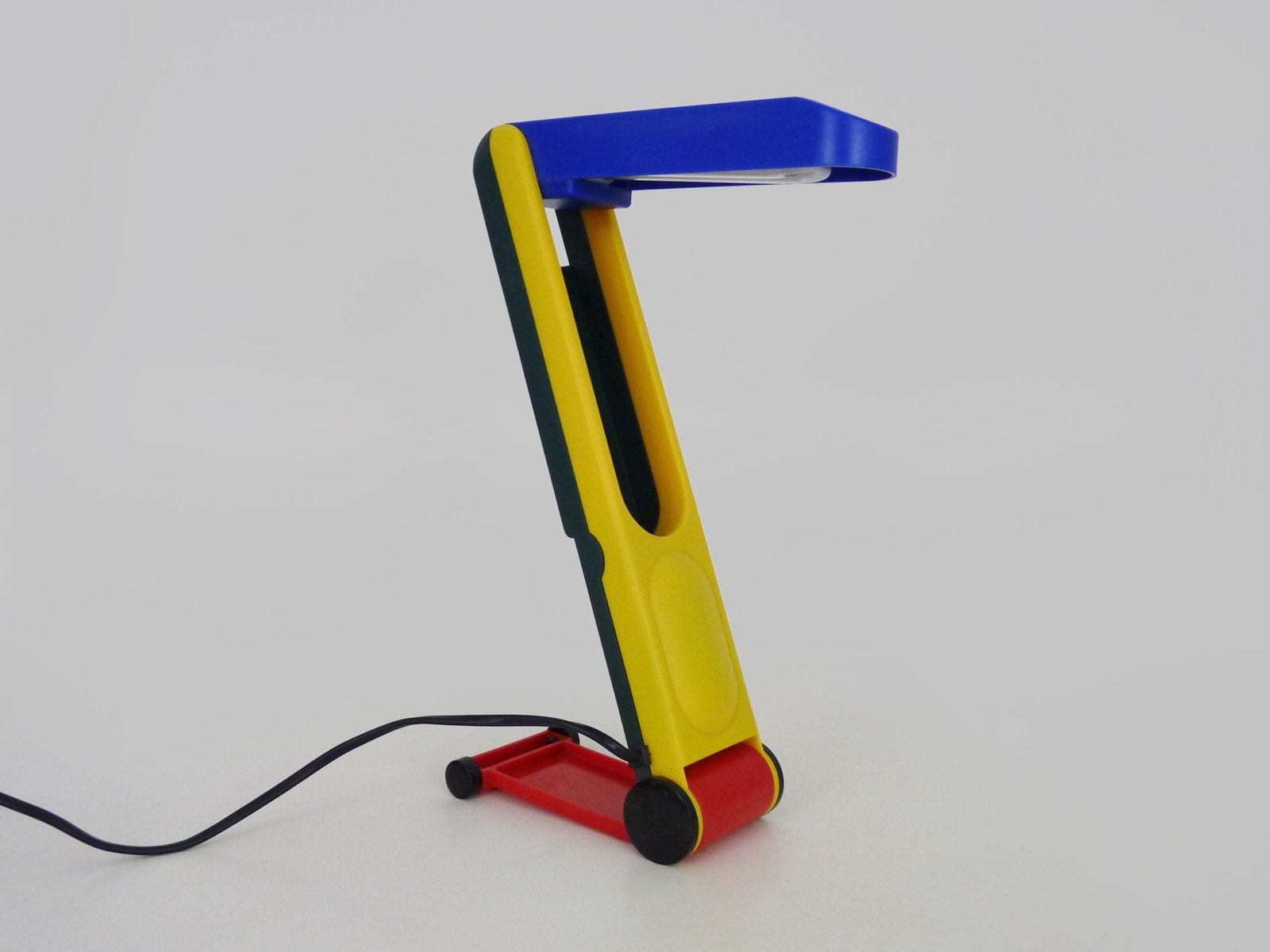 Postmodern Desk Lamp By Benetton, Memphis Style Italy 1980s photo for sale