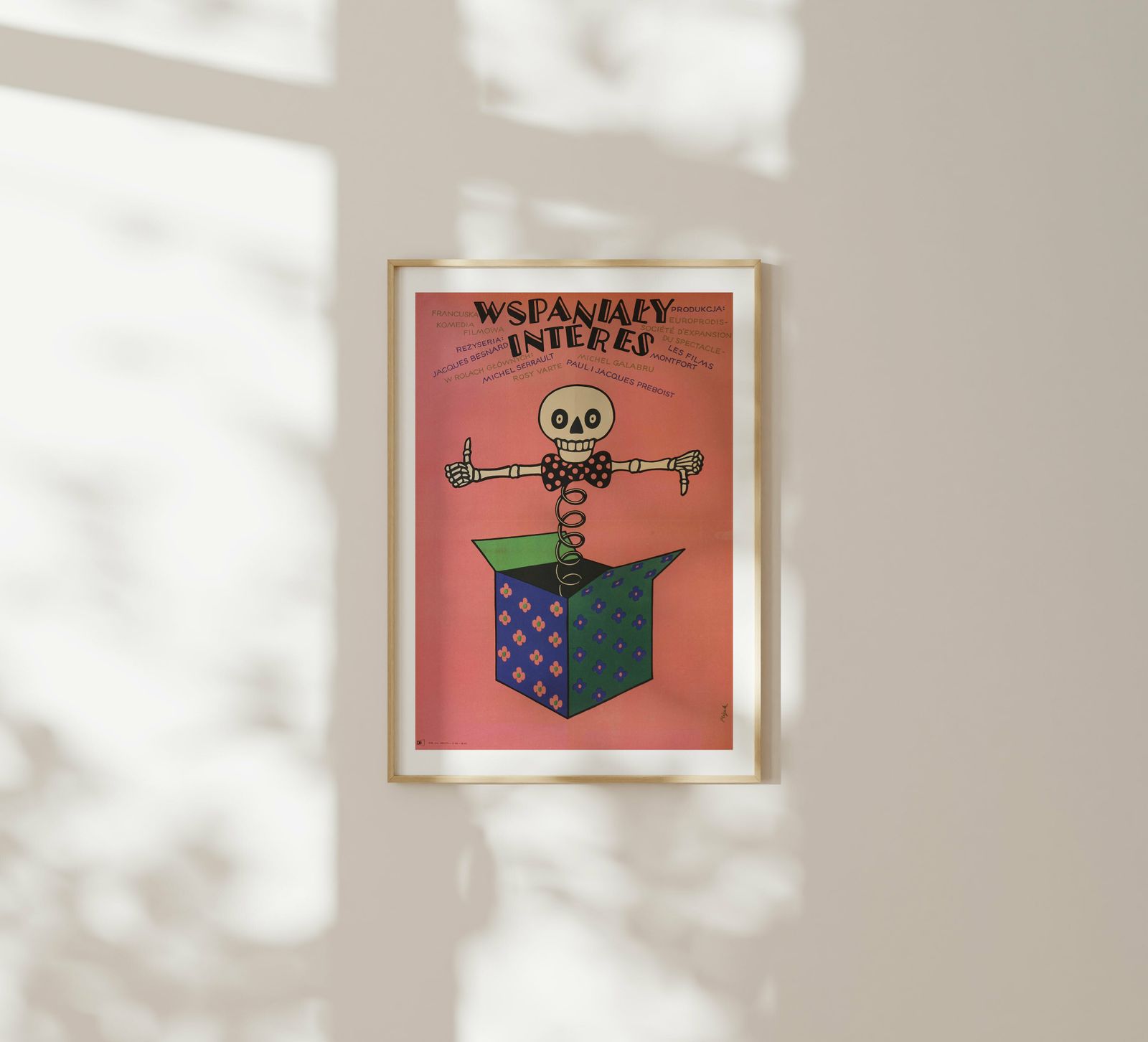 Big Deal   Original Poland Poster | 1974 photo furniture