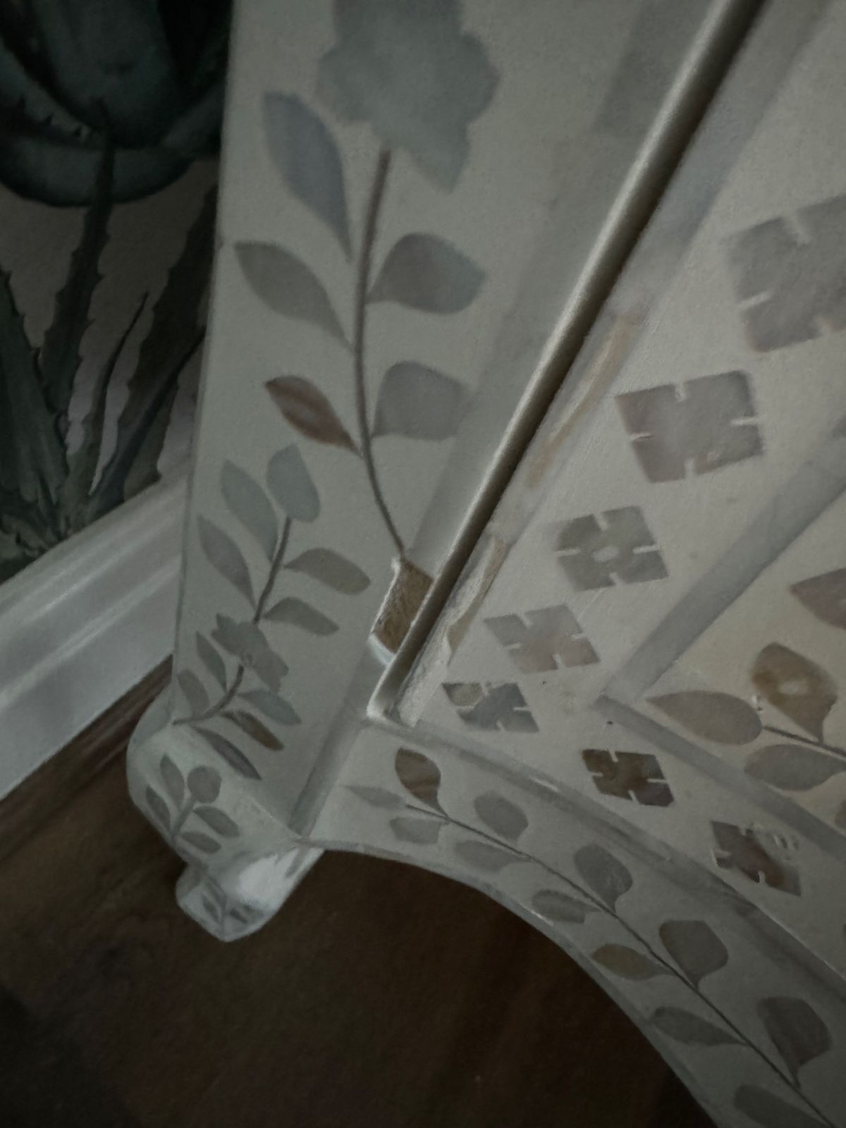 White Mother Of Pearl Chest Of Drawers photo buy