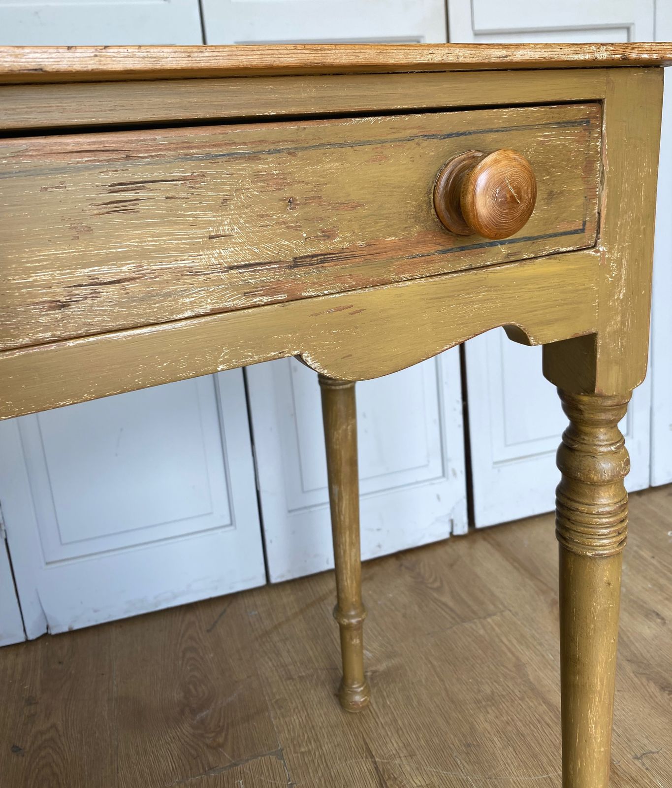 Painted Victorian Side Table photo for sale