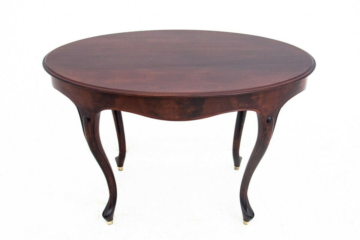 photo buy Antique Table With Chairs, Northern Europe, Around 1870. After Renovation.