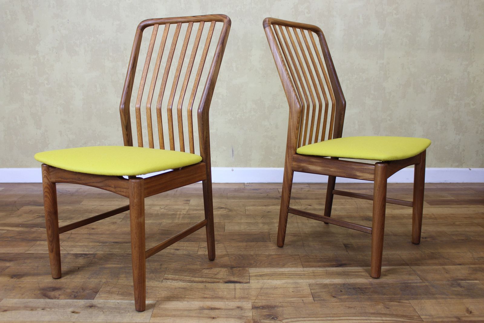 Set Of 8 Danish Teak Chairs By Svend Aage Madsen photo vintage