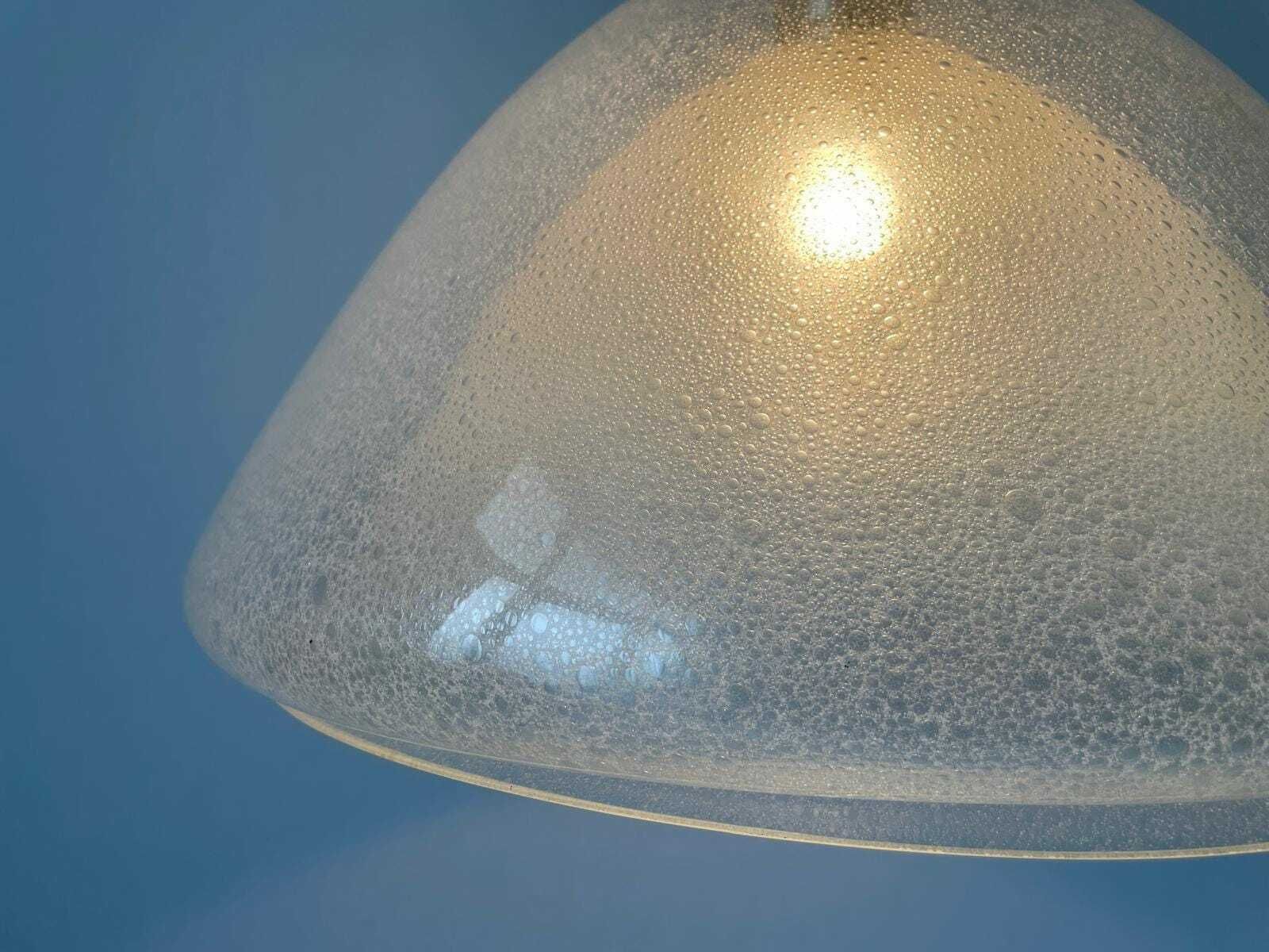 photo for sale Murano Glass Peleguso Model Pendant Lamp By Carlo Nason For Mazzega, 1960s, Italy