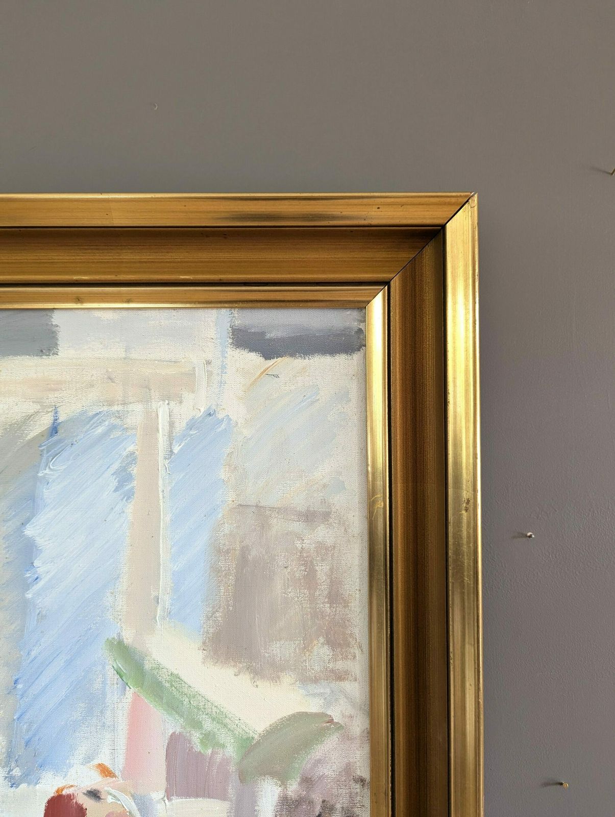 Still Life With White Chair Oil Painting photo 715.0