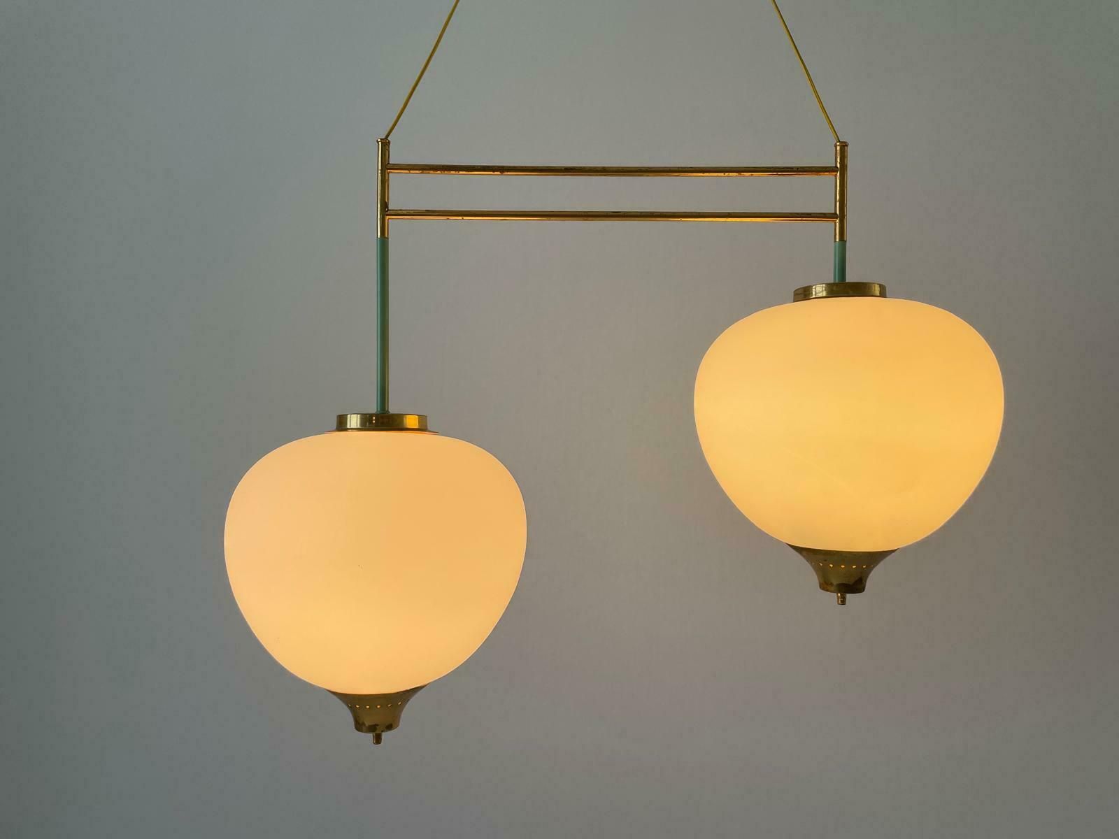 Mid Centuy Modern Exclusive Ceiling Light By Bruno Chiarini For Stilnovo, 1950s, Italy photo Lighting