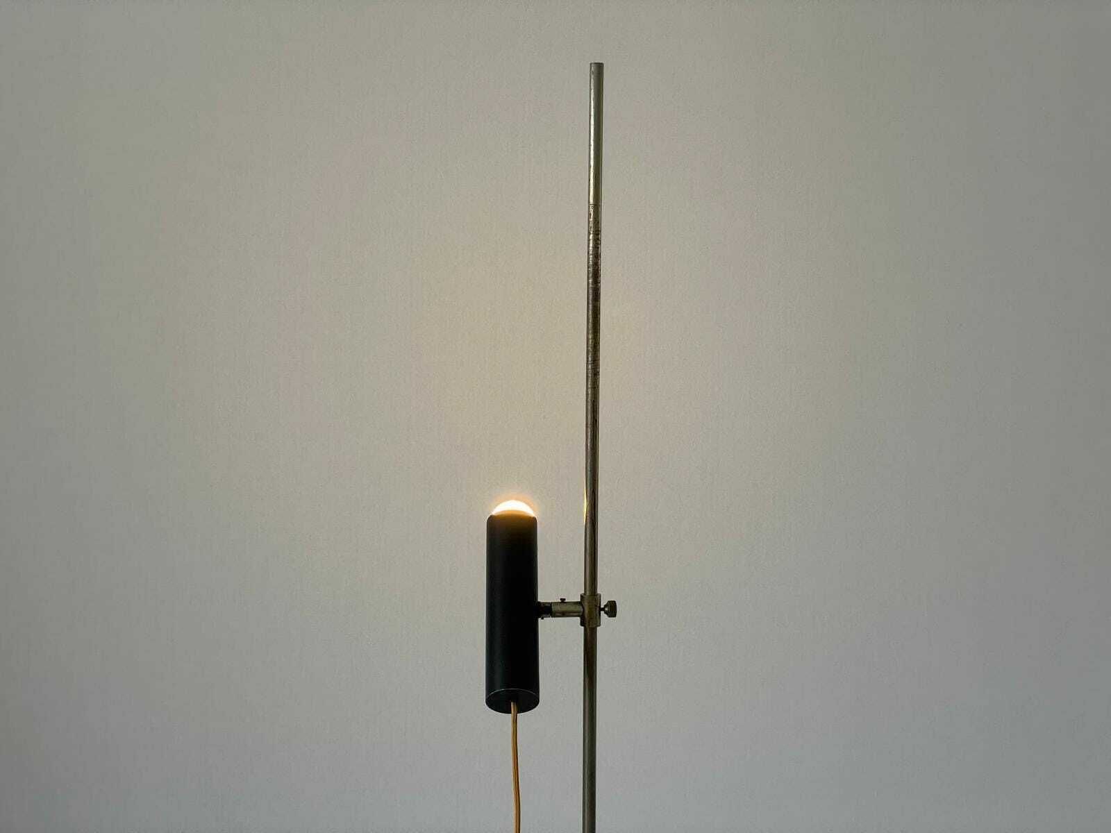 photo furniture Italian Adjustable Spot Floor Lamp With Conical Base, Attributed To Gino Sarfatti, 1960s, Italy