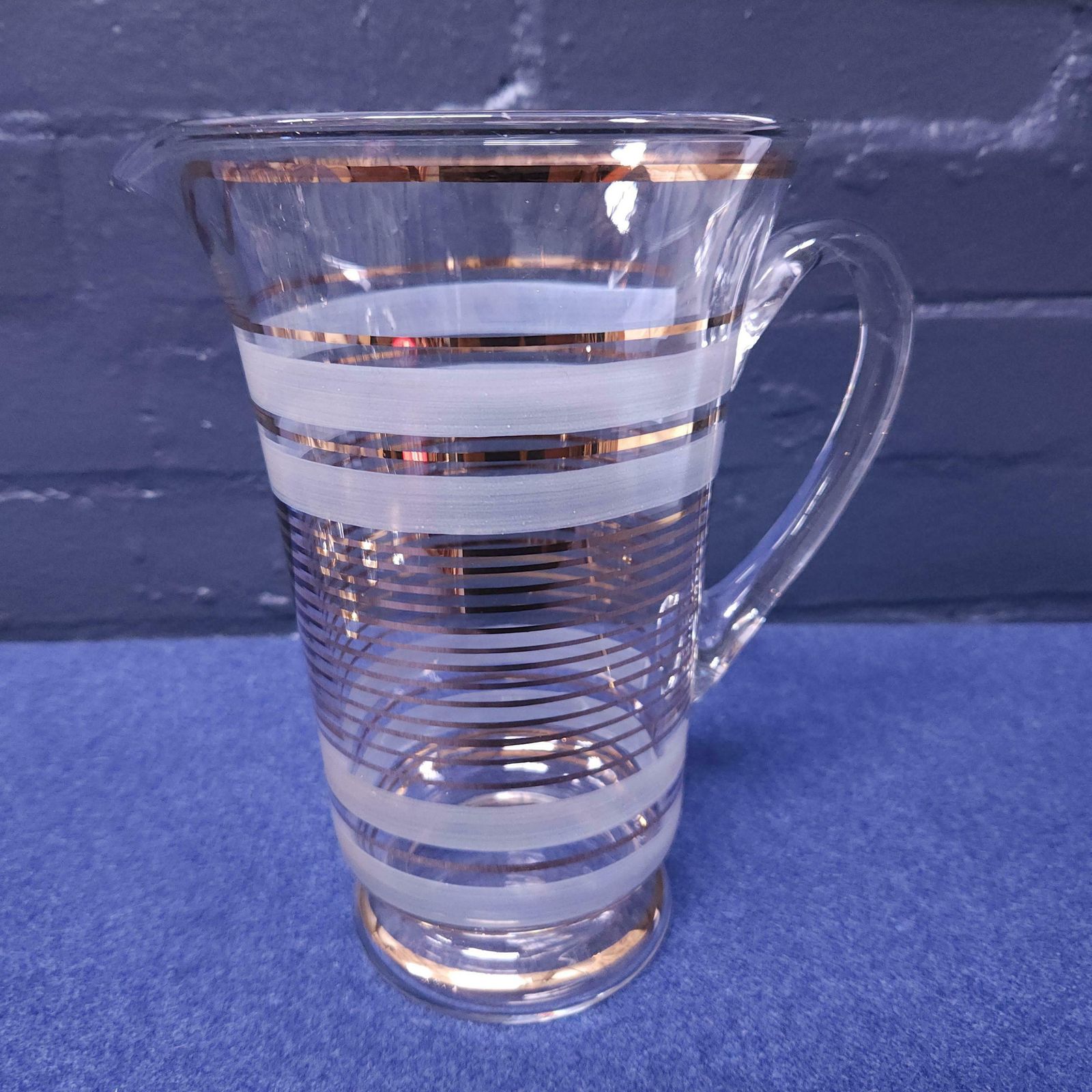 Art Deco Lemonade Set, Pitcher And Glasses photo 125.0