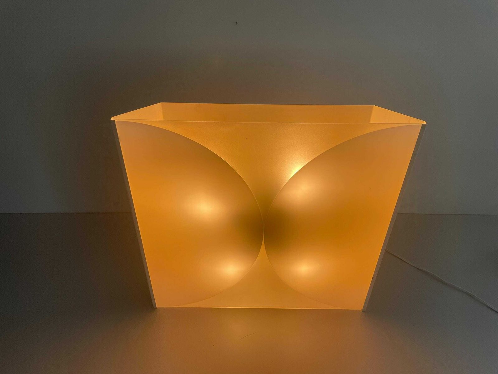 Large Clessidra Wall Or Ceiling Lamp Designed By Bobo Piccoli For Fontana Arte, 1970s, Italy, 5 Available In Stock photo vinterior