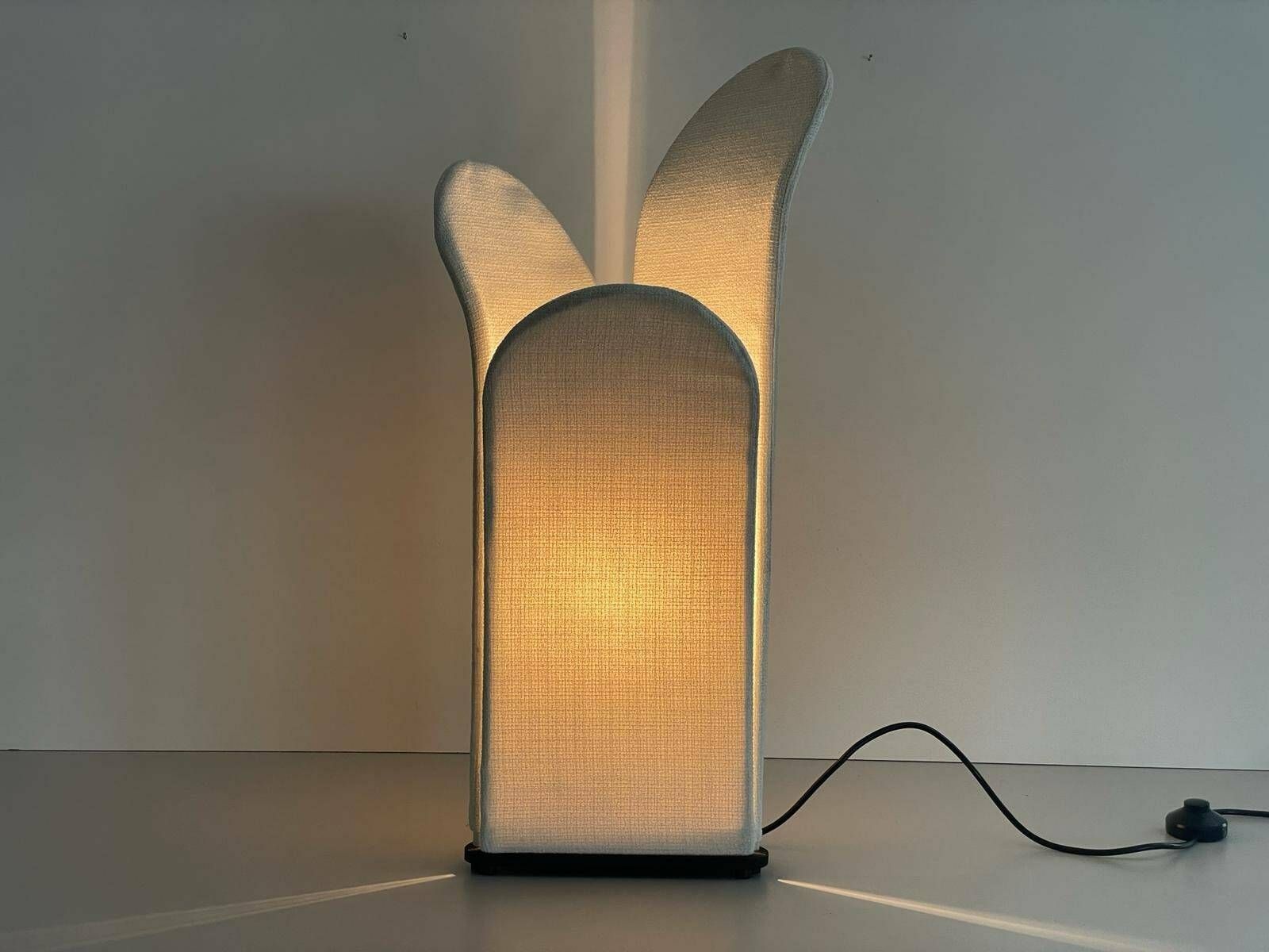 Italian Design Cactus Fabric Floor Lamp, Italy, 1980s