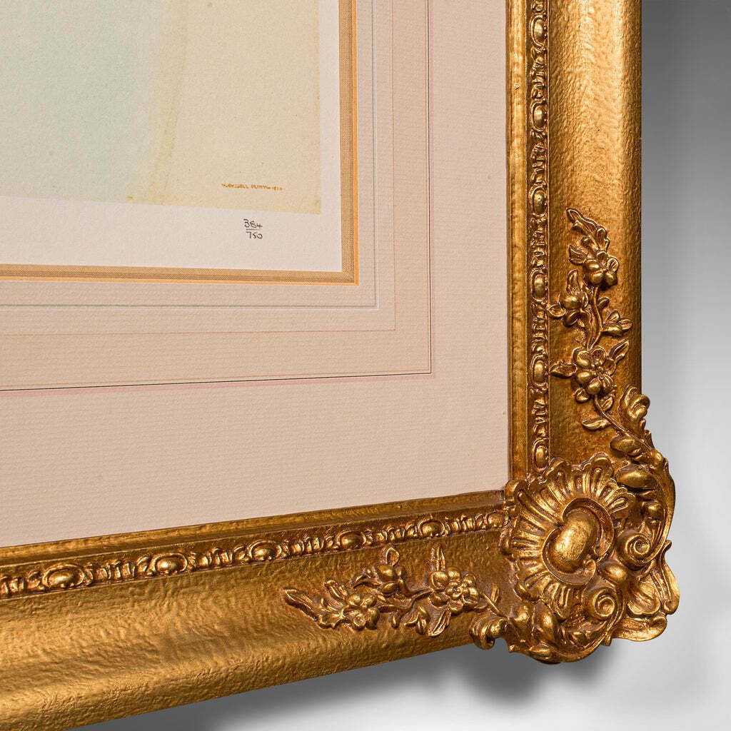 Large Vintage Limited Edition Art Print, English, Framed, William Russell Flint photo vinterior