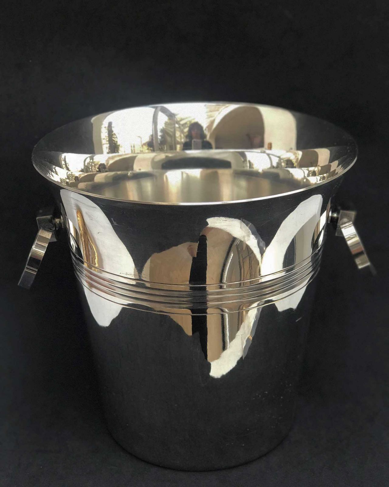 Champagne Bucket Bottle Wine Chiller Ice Bucket Bar Decor Wine Cooler Bucket Wedding Gift Bar Cart Decor Art Deco Style Decor