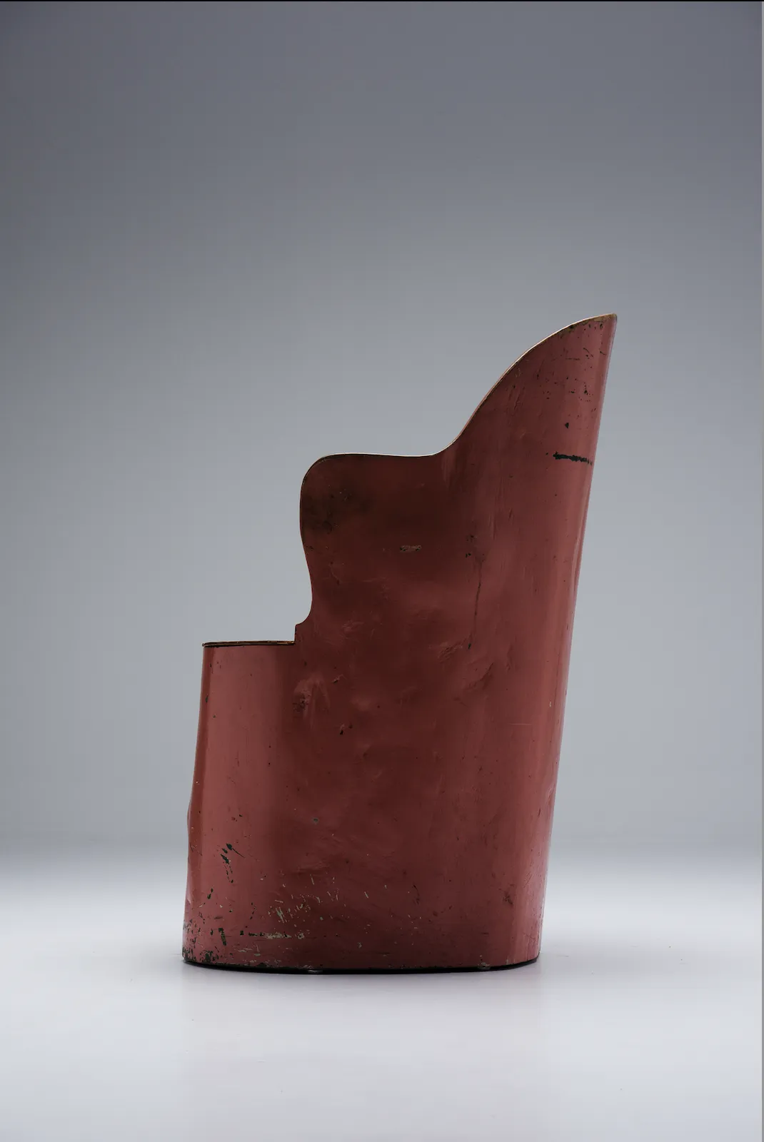 Pink Swedish Stump Chair, Early 20th Century photo furniture