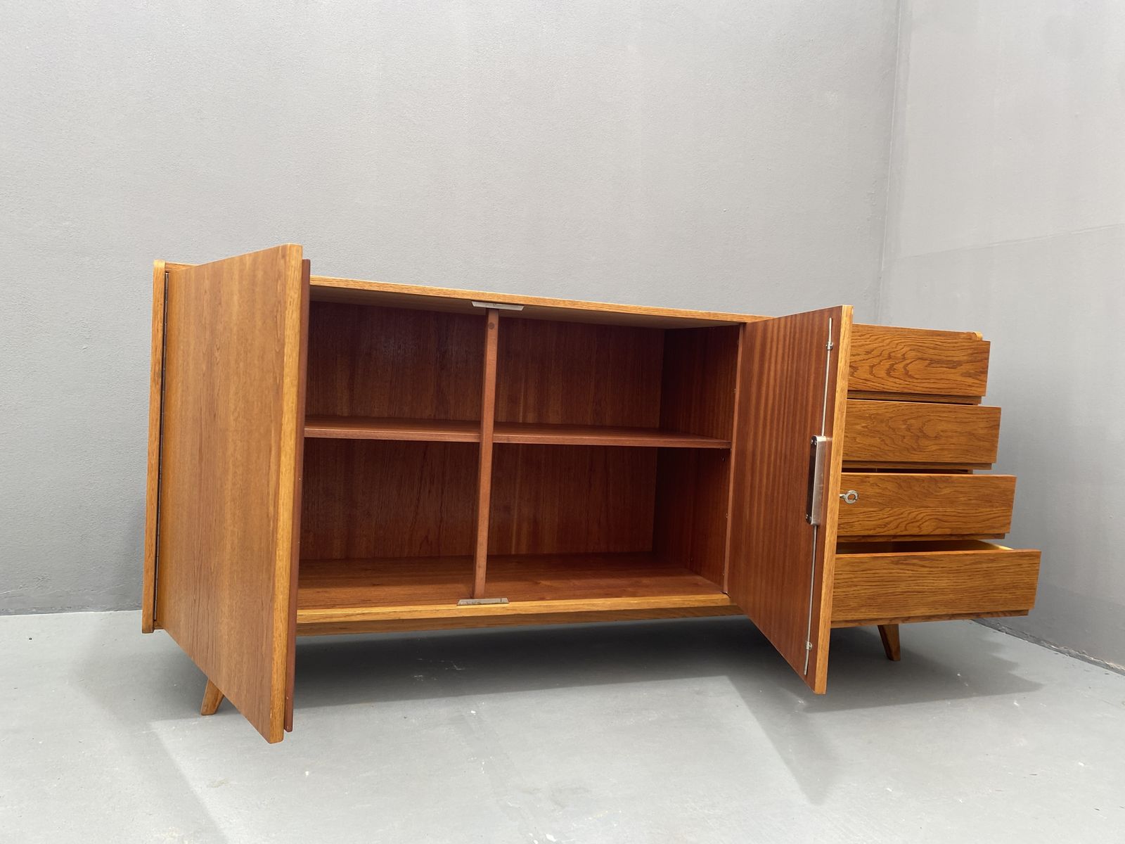 Mid Century U 460 Sideboard By Jiří Jiroutek For Interiér Praha, Czechoslovakia photo 1171.0