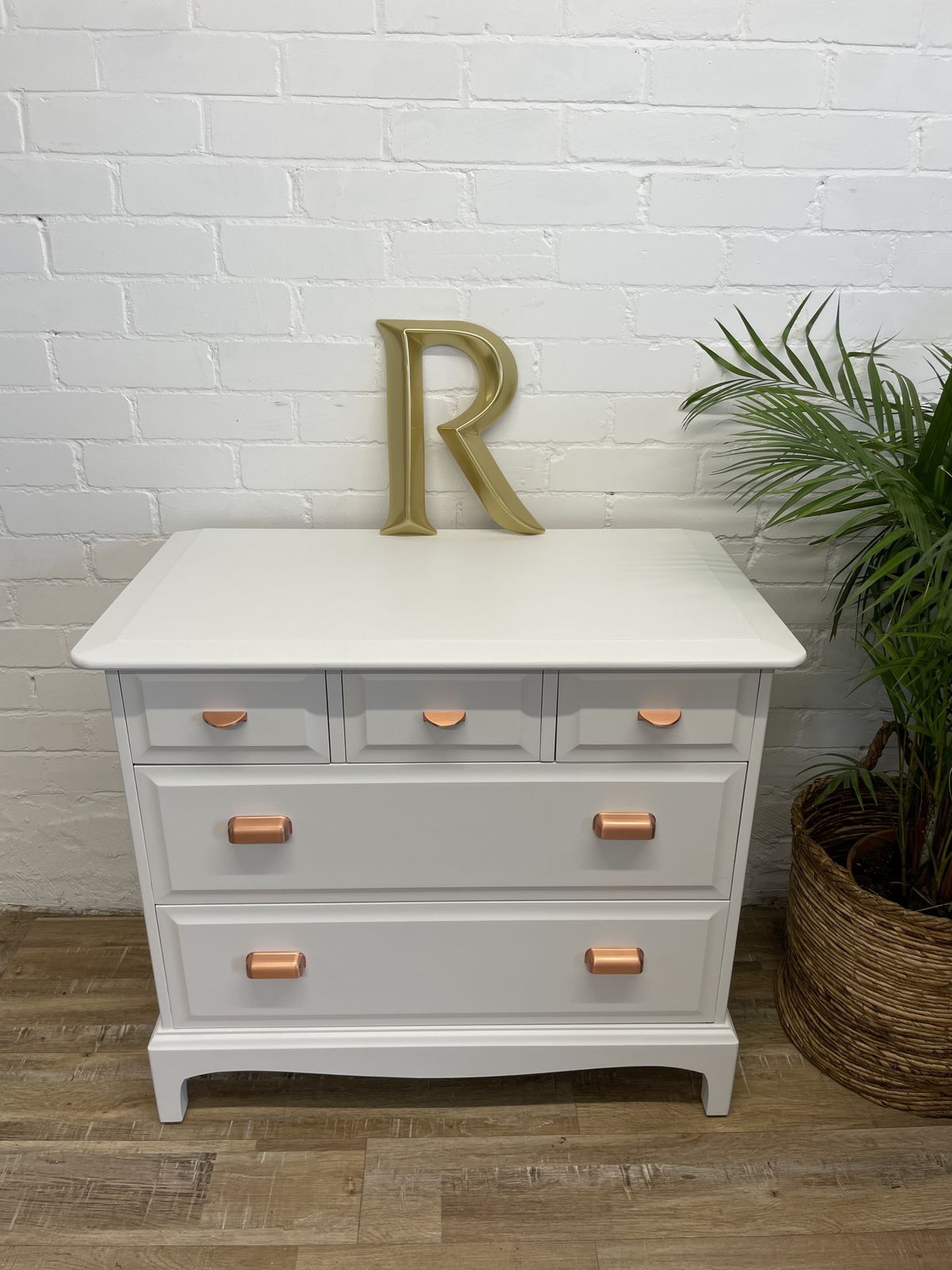 Stag Minstrel 3 Over 2 Chest Of Drawers Painted White photo buy