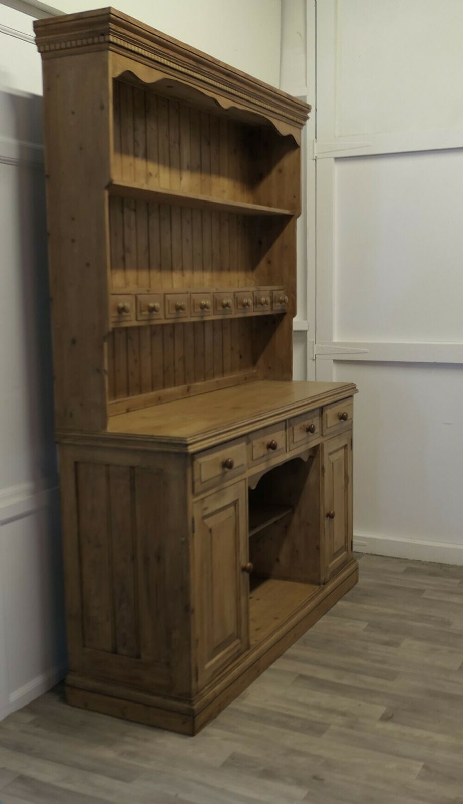 Genuine Farmhouse Country Kitchen Pine Dresser photo Furniture