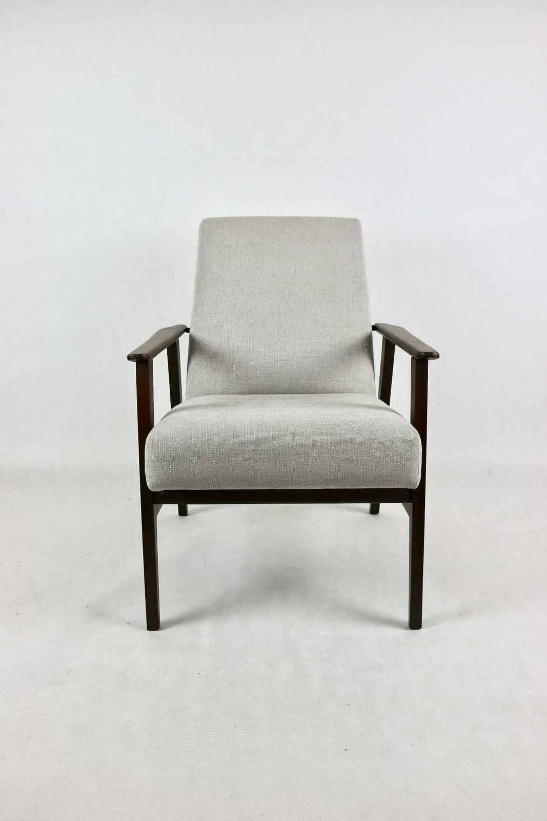 Armchair "Lis", 70s Beige Light Gray Design Henryk Lis   2 Pieces Available photo furniture
