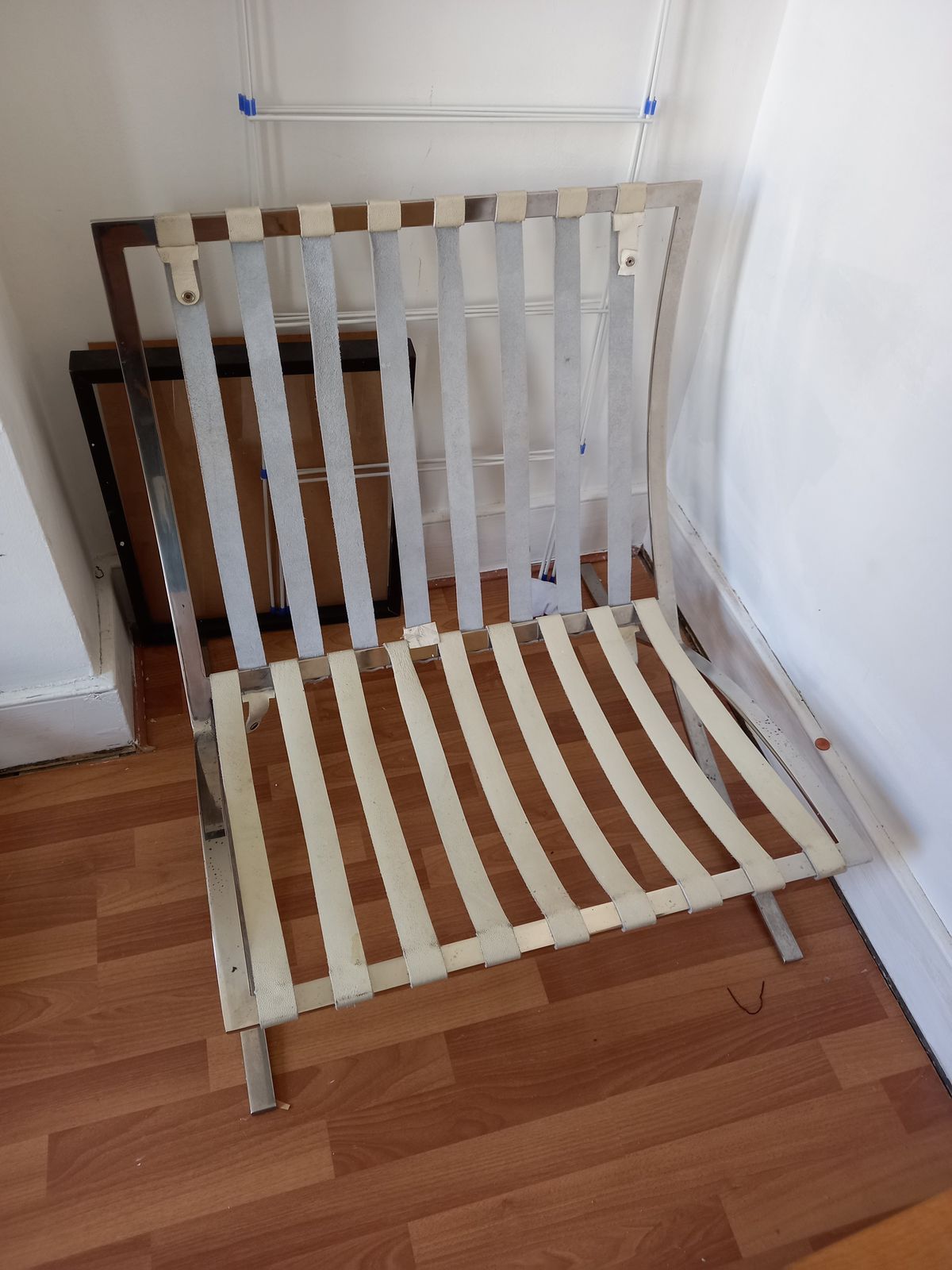 Barcelona Chair And Foot Stool photo furniture