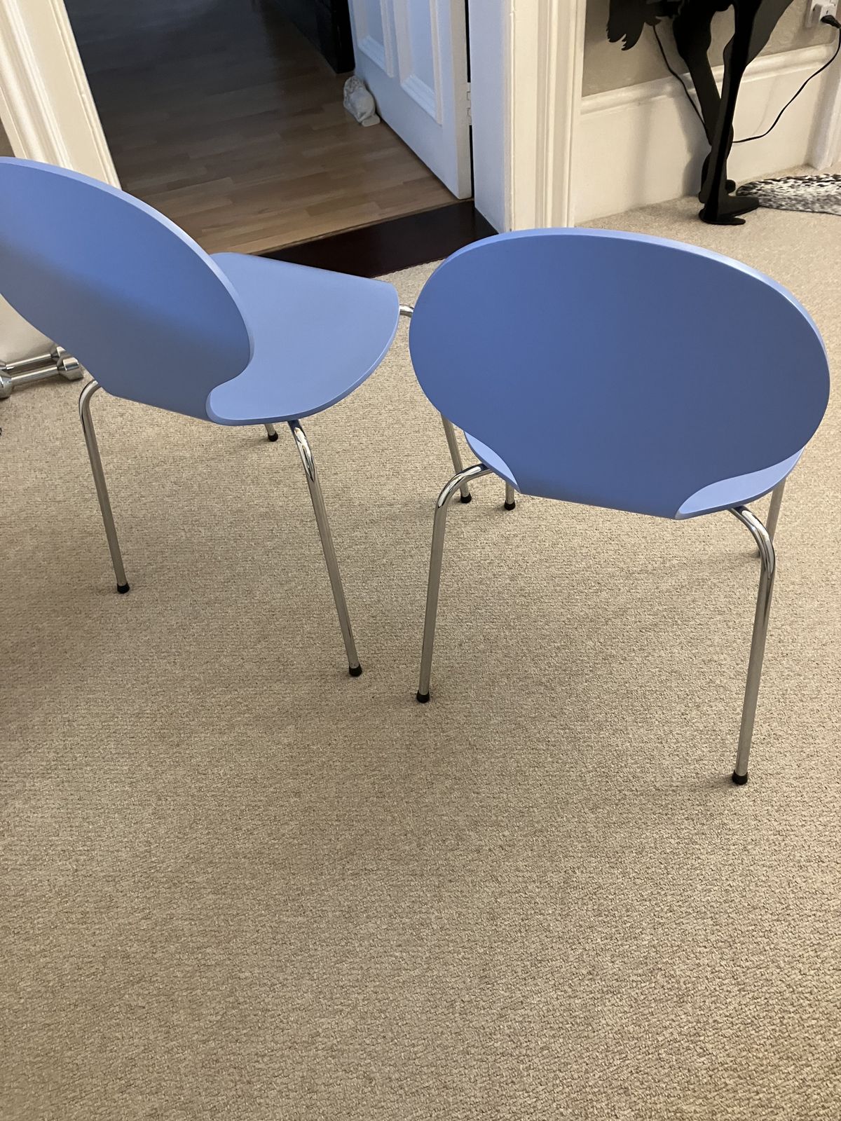 Vintage Pair Of Rondo Dining Chairs By Eric Jorgensen photo for sale