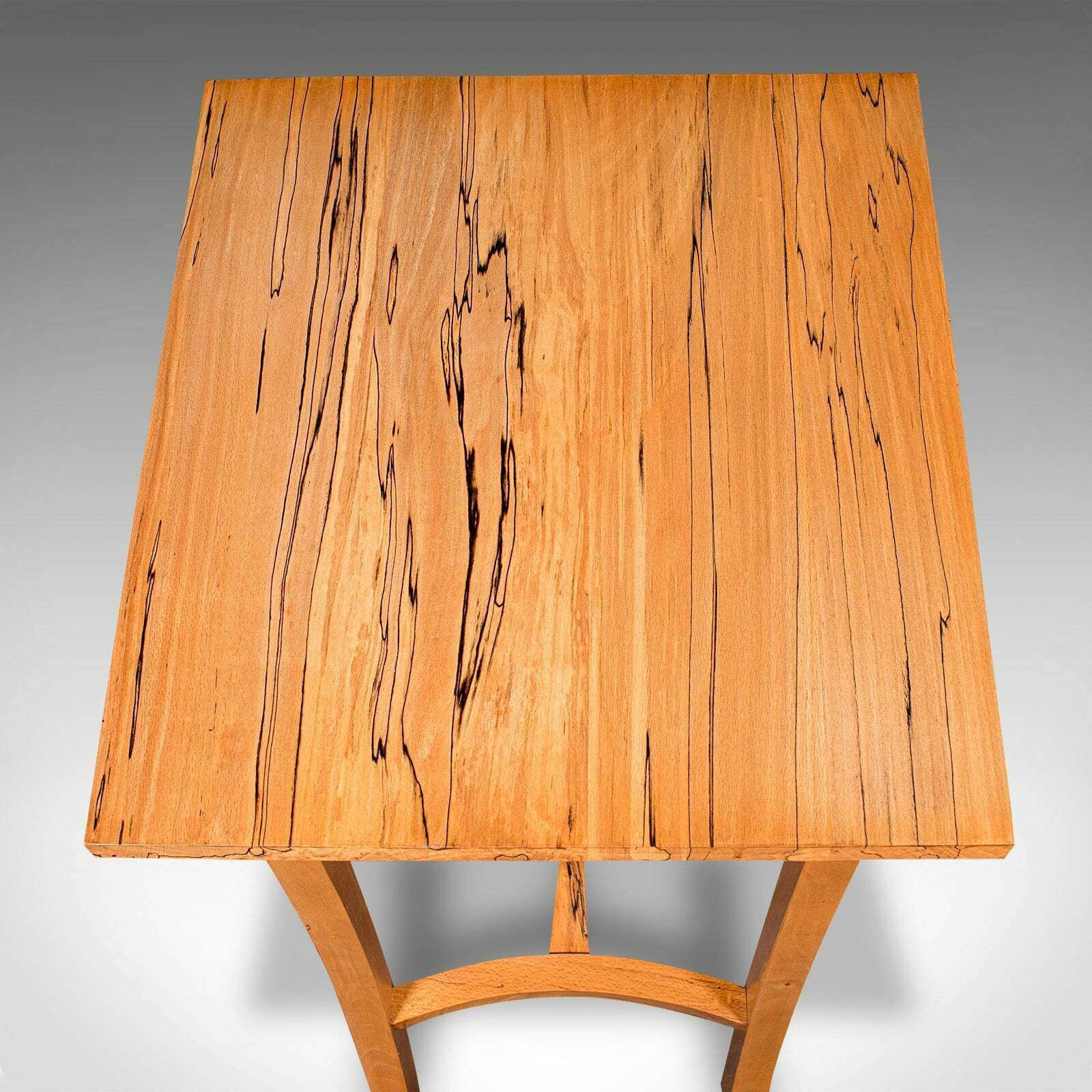 Contemporary Jardiniere Stand, English, Beech, Side Table, Cotswold School Taste photo vinterior