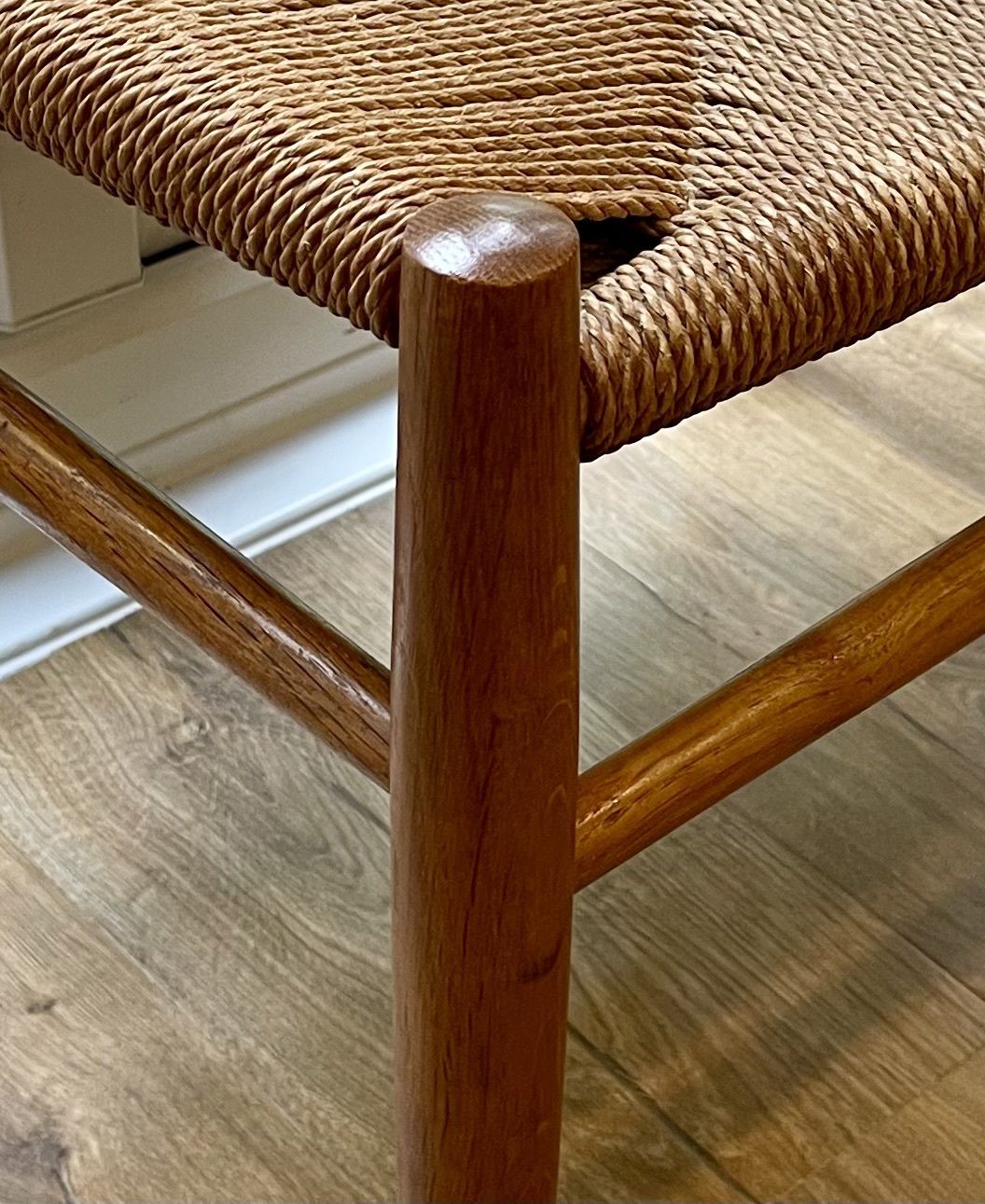 Stylish Iconic Stool Designed By Jørgen Bækmark, Danish Design, 1960s photo Furniture