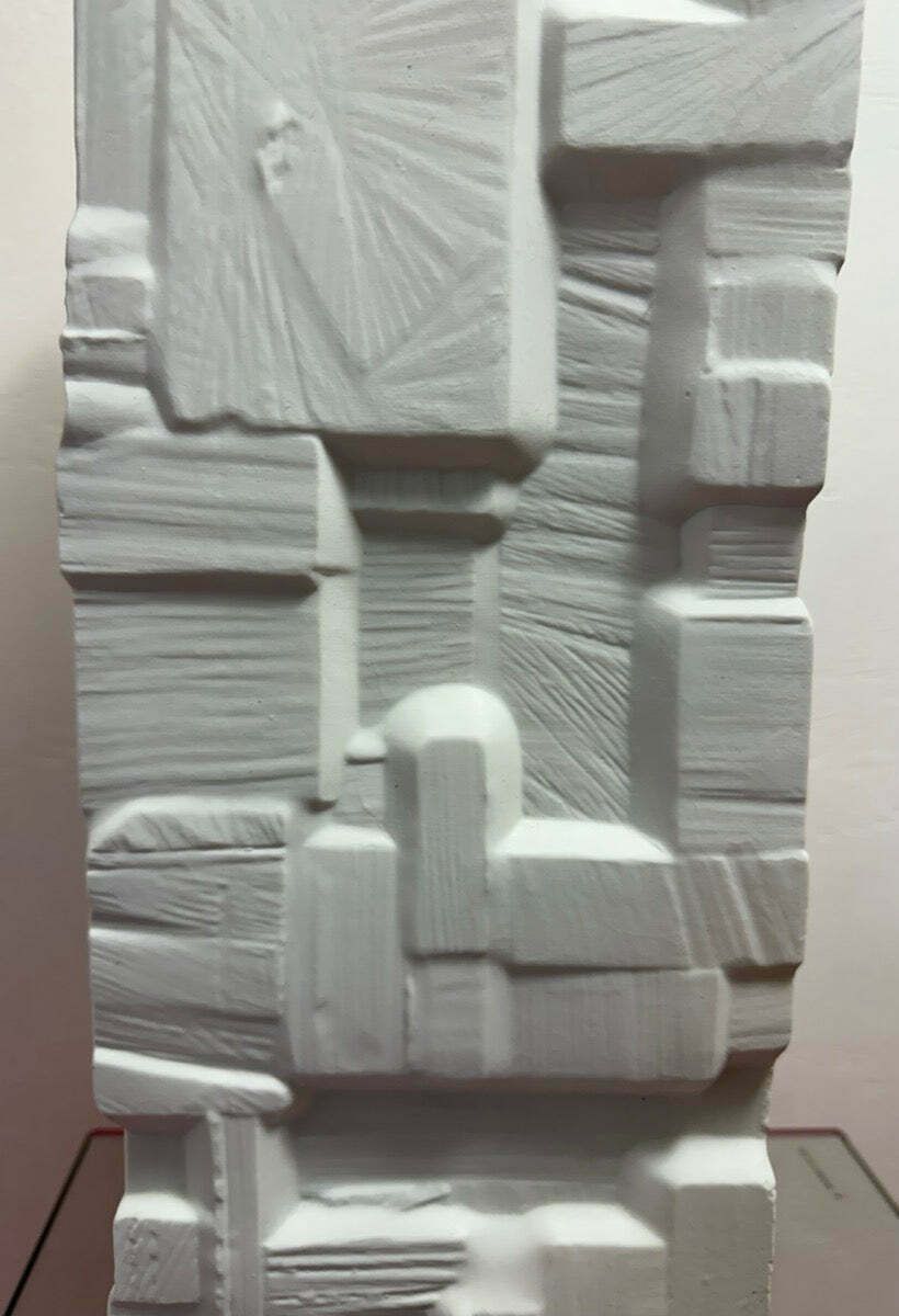photo buy 1970s German Heinrich Ceramic Op Art Porcelain Vase