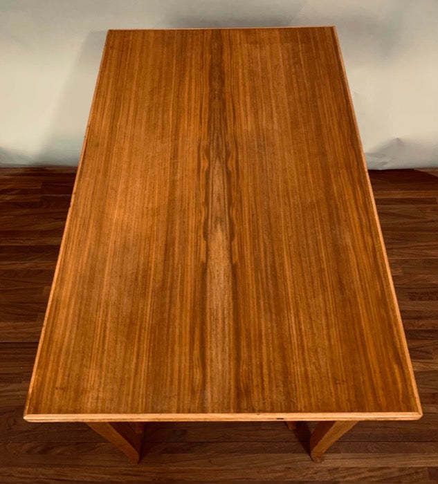 Set Of 3 1960s English Stackable Teak Nest Of Tables Or Nesting Tables photo vintage
