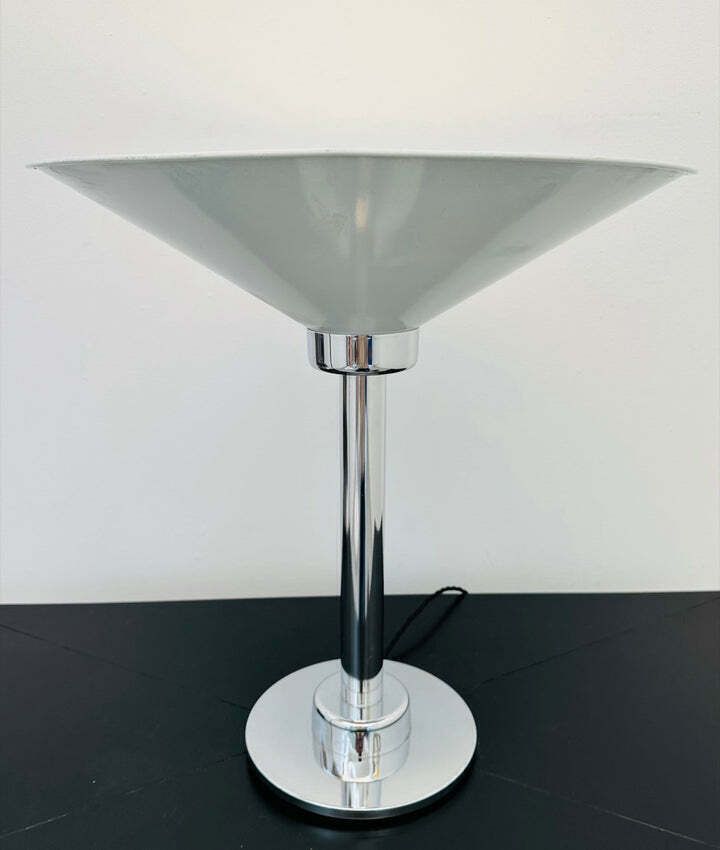 1970s Italian Conical Uplighter Table Lamp photo furniture