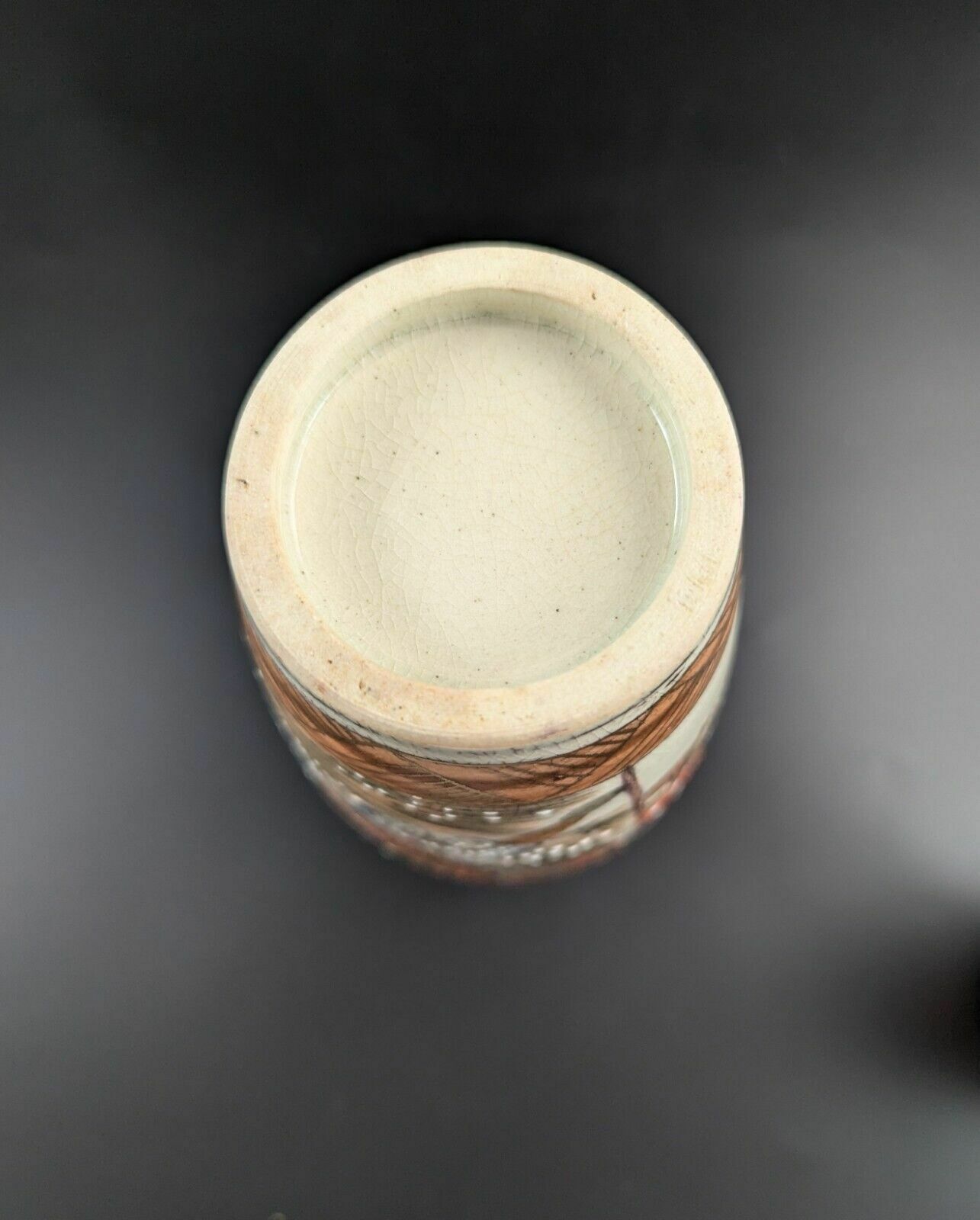 photo for sale Antique Hand Painted Satsuma Vase, Japan, Meiji Period