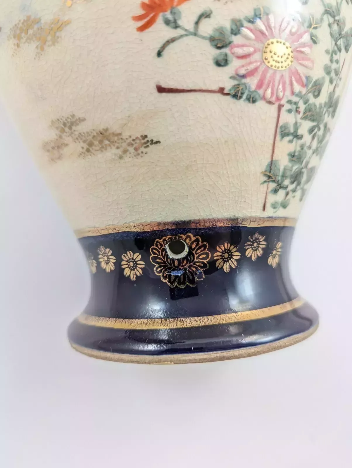 Home Decor Antique Hand Painted Pair Of Satsuma Vases, Japan, Meiji Period photo