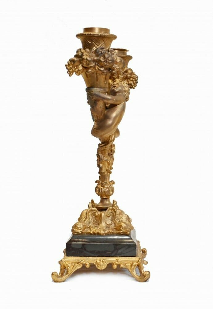 French Regency Centerpiece Candelabras Marble Gilt photo 945.0