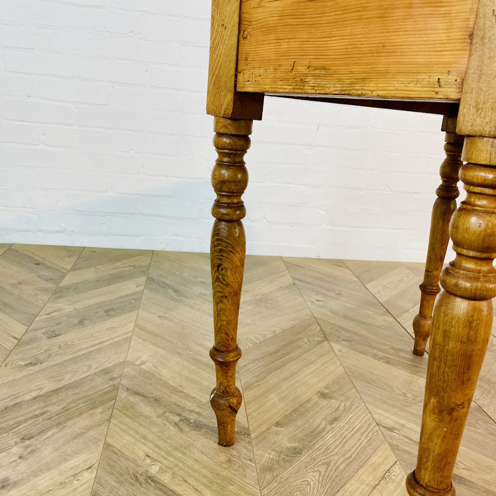 photo for sale Antique English Pine Desk, C1900s
