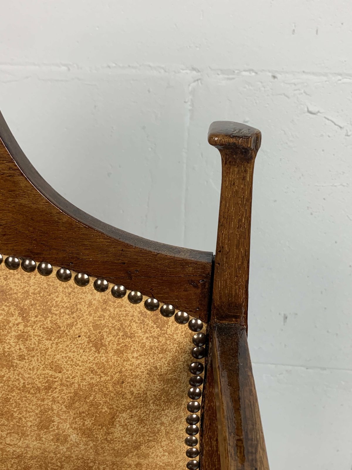 Furniture William Birch Arts And Crafts Chair By E.G. Punnett For Liberty & Co. Ca 1900 photo