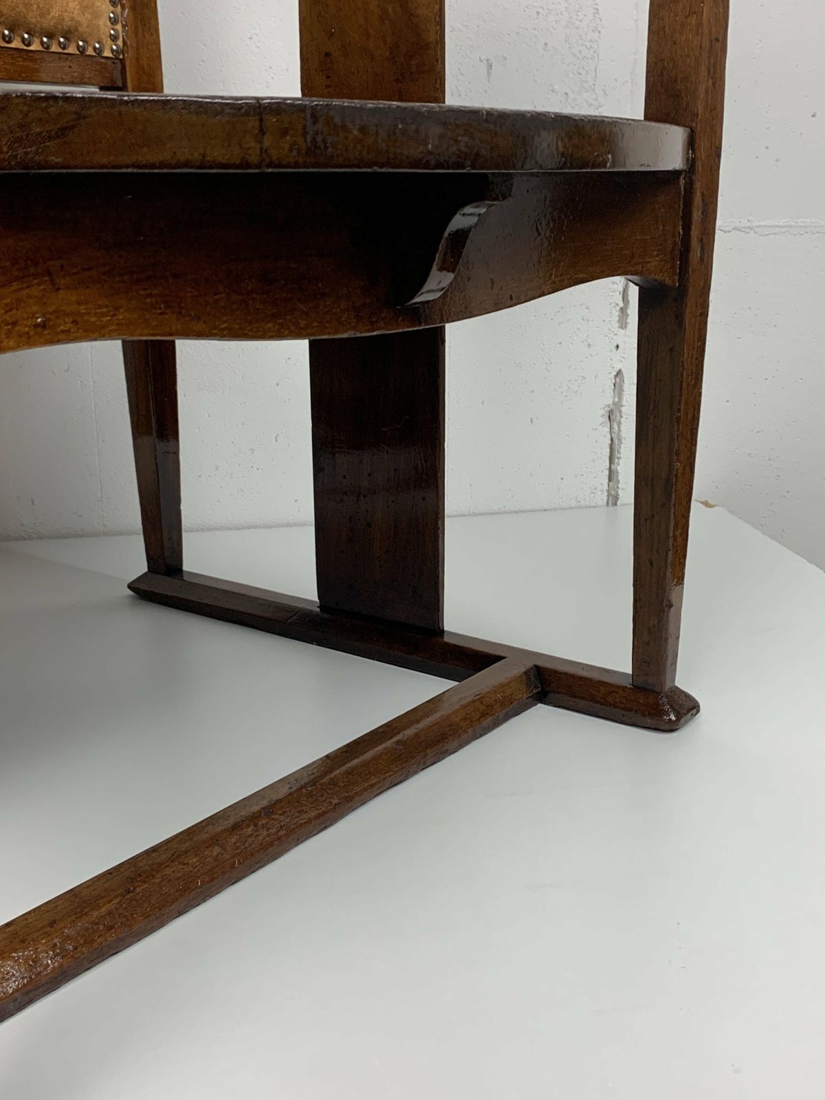 photo vintage William Birch Arts And Crafts Chair By E.G. Punnett For Liberty & Co. Ca 1900