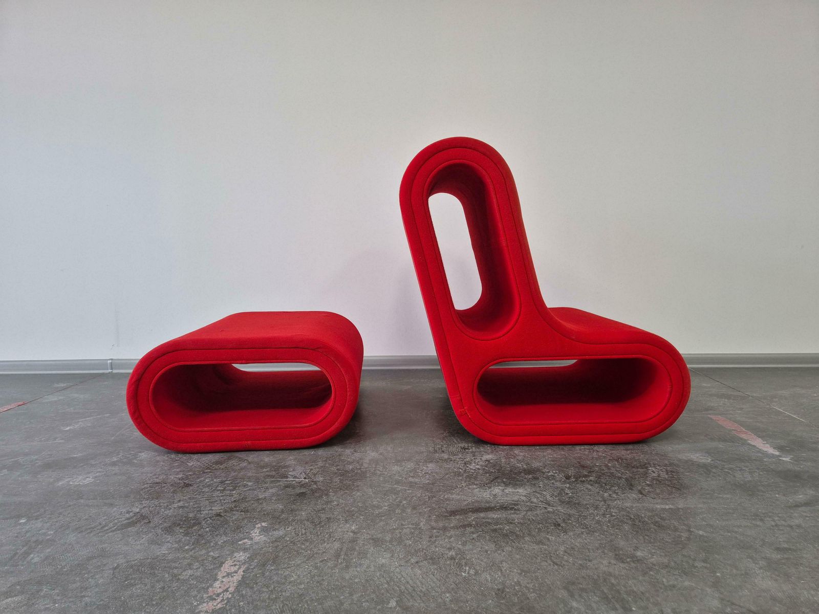 photo for sale "Other One Lounge Chair" With Ottoman By Leif Jörgensen For Hay