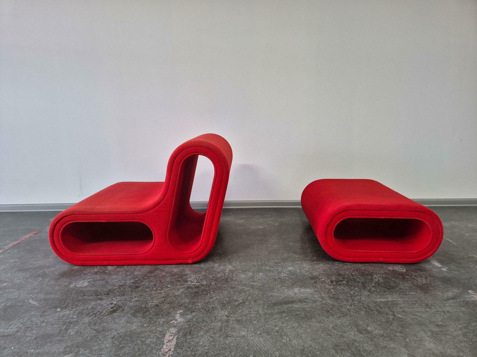Furniture "Other One Lounge Chair" With Ottoman By Leif Jörgensen For Hay photo