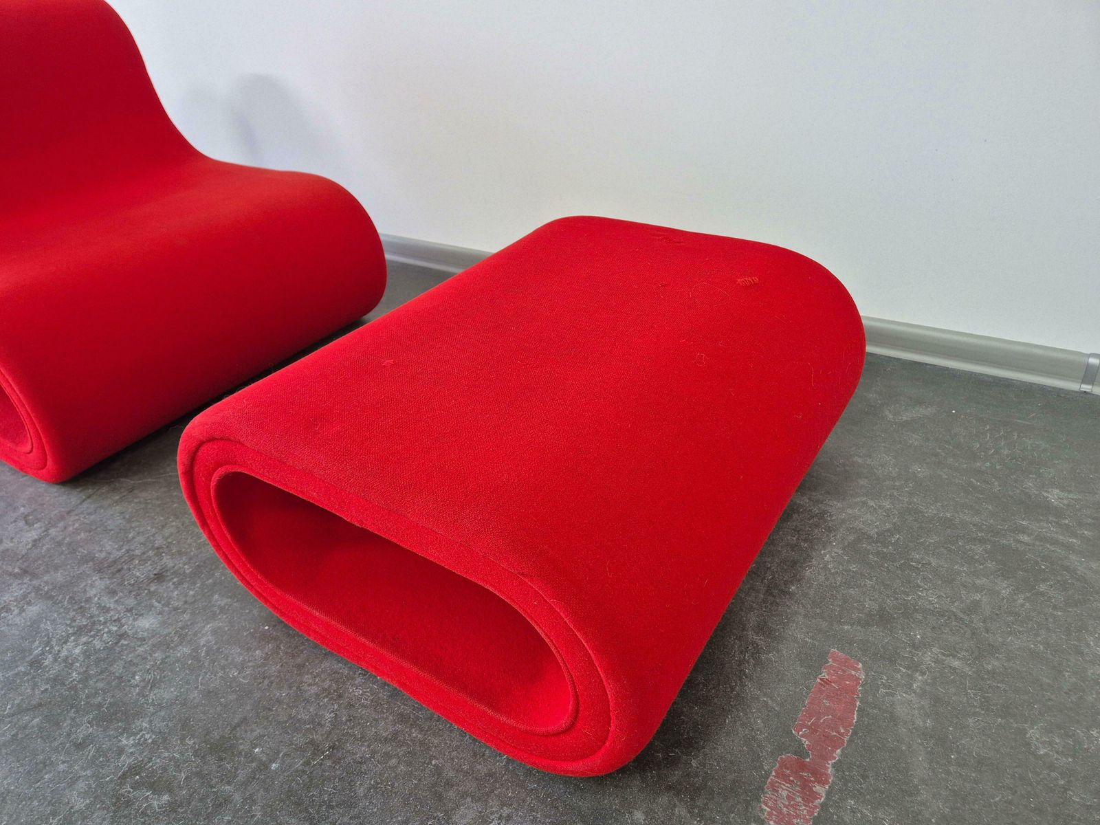 photo vintage "Other One Lounge Chair" With Ottoman By Leif Jörgensen For Hay