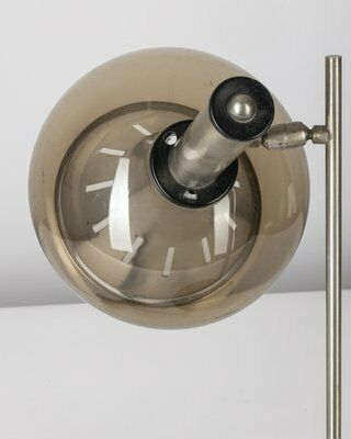 Vintage Table Lamp In Marble And Acrylic Glass From Lamter Milano, Italian Design, 1950s photo Lighting