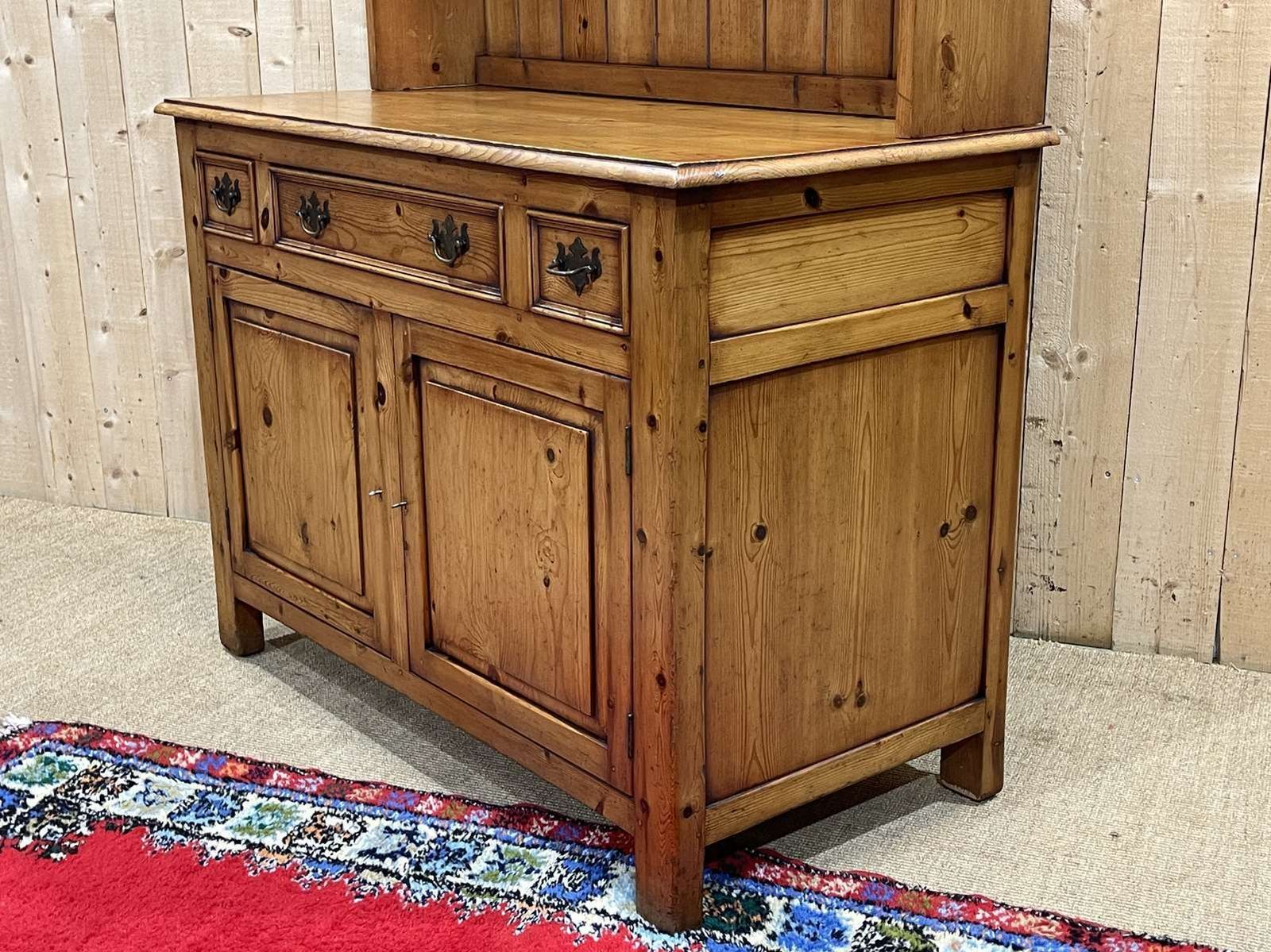photo furniture English Fir Dresser From The 1950s