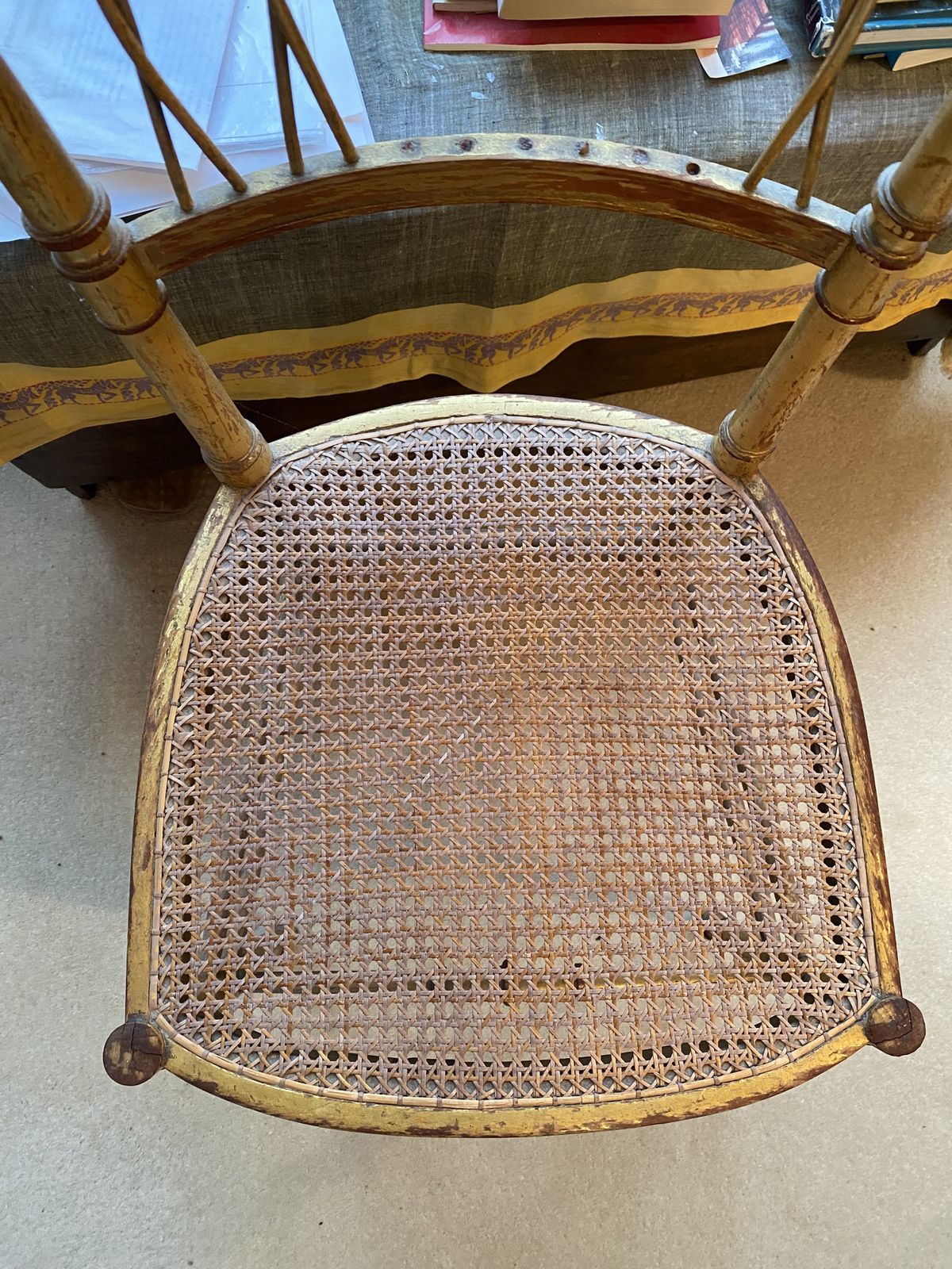 Gold Chair photo furniture