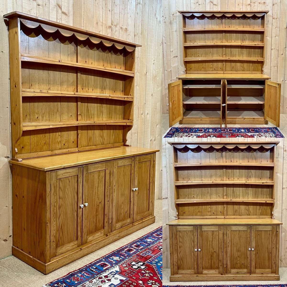 English Fir Dresser From The 1950s photo vinterior
