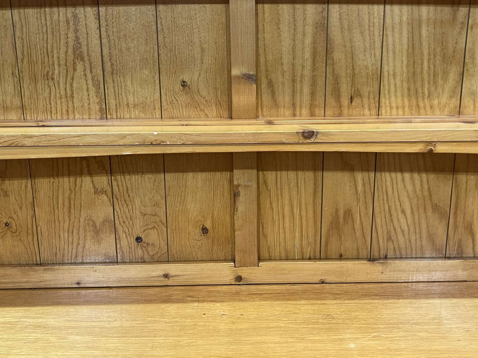 photo furniture English Fir Dresser From The 1950s