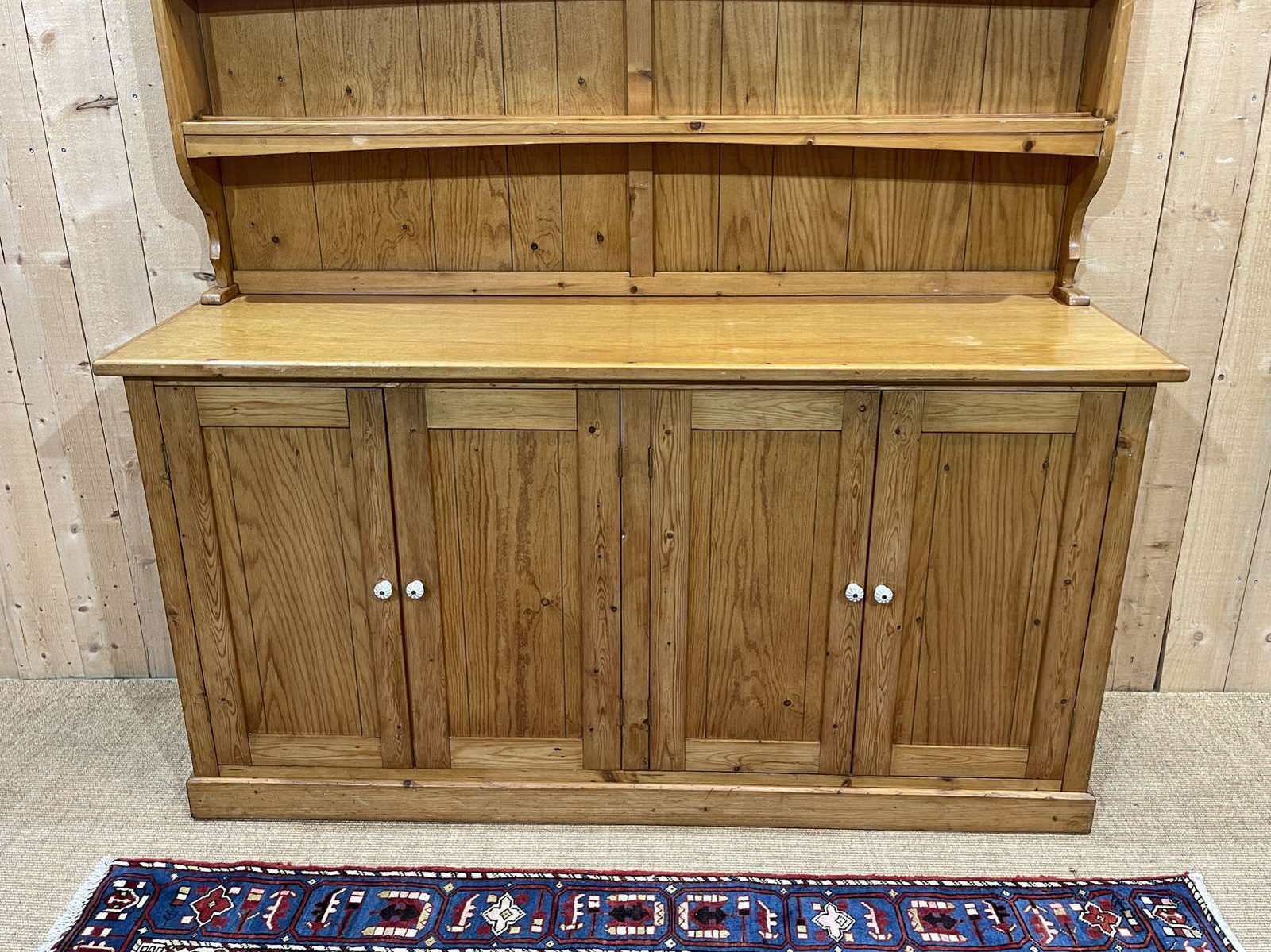 Furniture English Fir Dresser From The 1950s photo